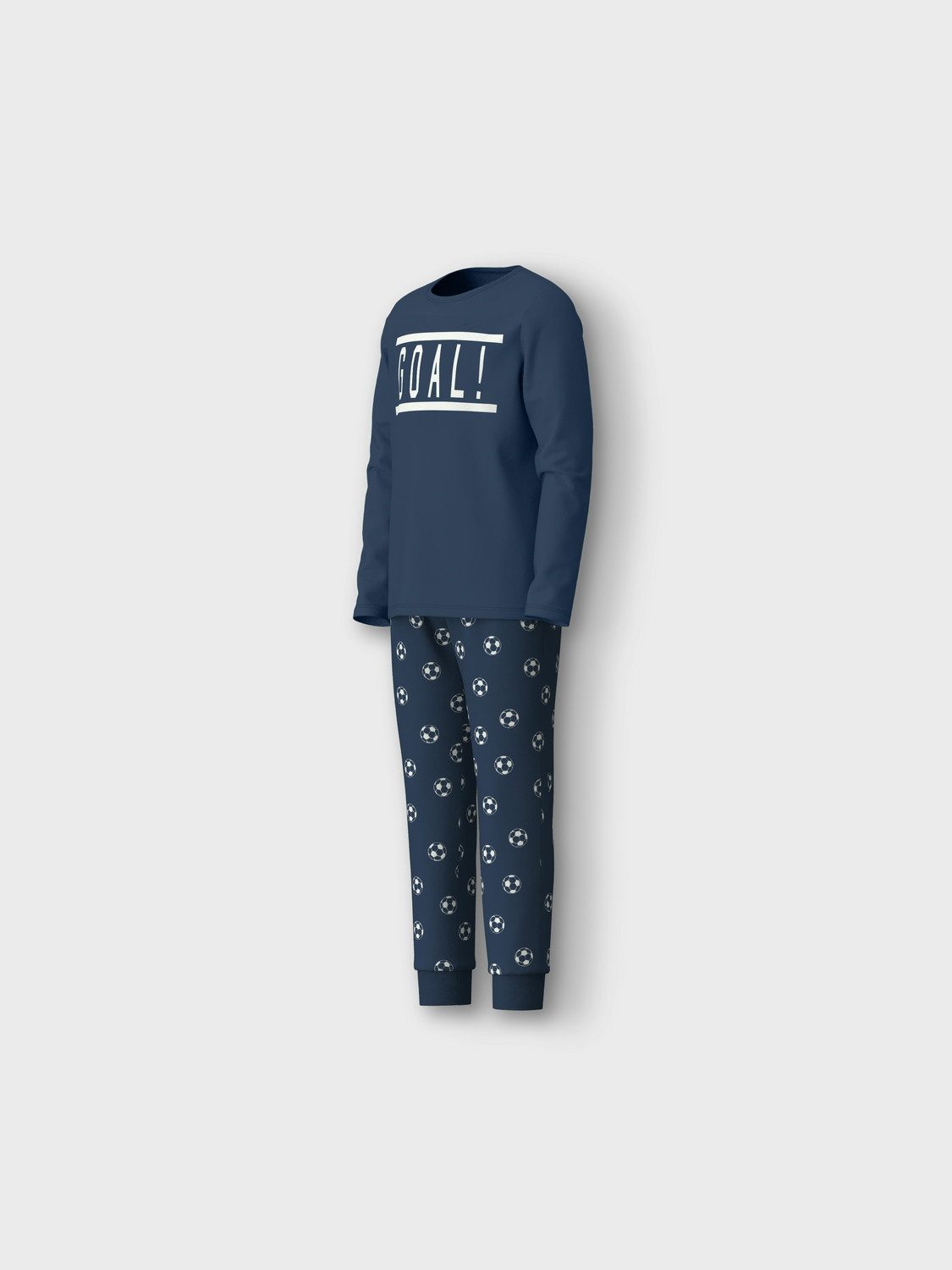 Name It Pyjama NKMNIGHTSET DARK DENIM FOOTBALL NOOS (set, 2-delig)