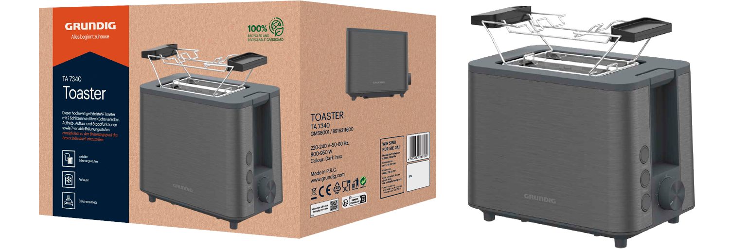 Grundig Toaster TA 7340