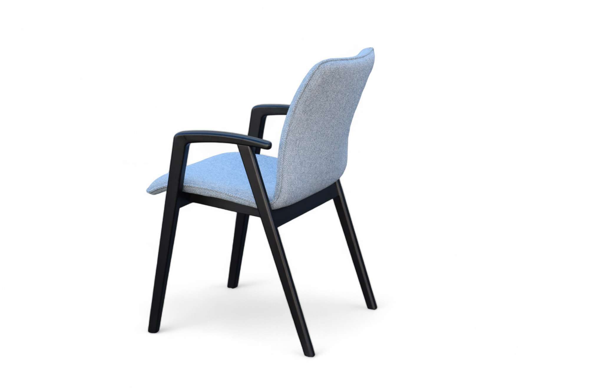 Home affaire Stoel met armleuningen Loreen eetkamerstoel, gestoffeerde stoel, woonstoel, eetstoel met armleuningen (set, 2 stuks)