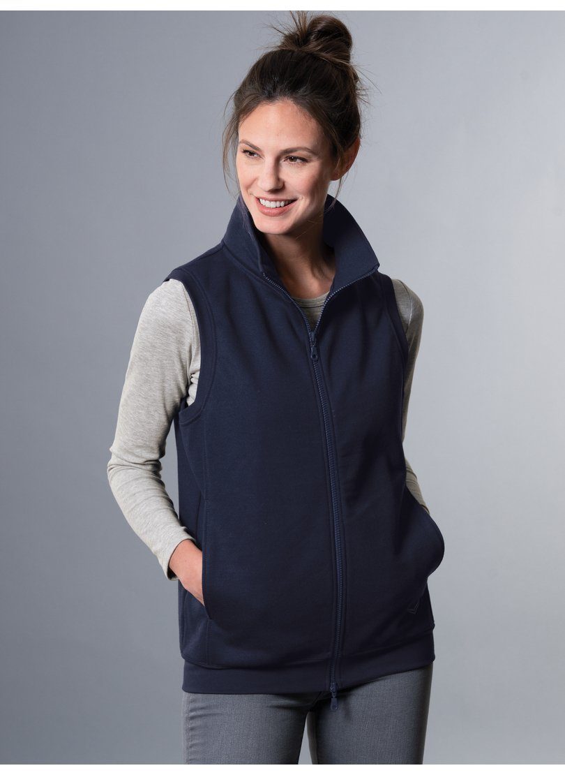 Trigema Bodywarmer TRIGEMA vest van comfortabel sweatmateriaal (1-delig)