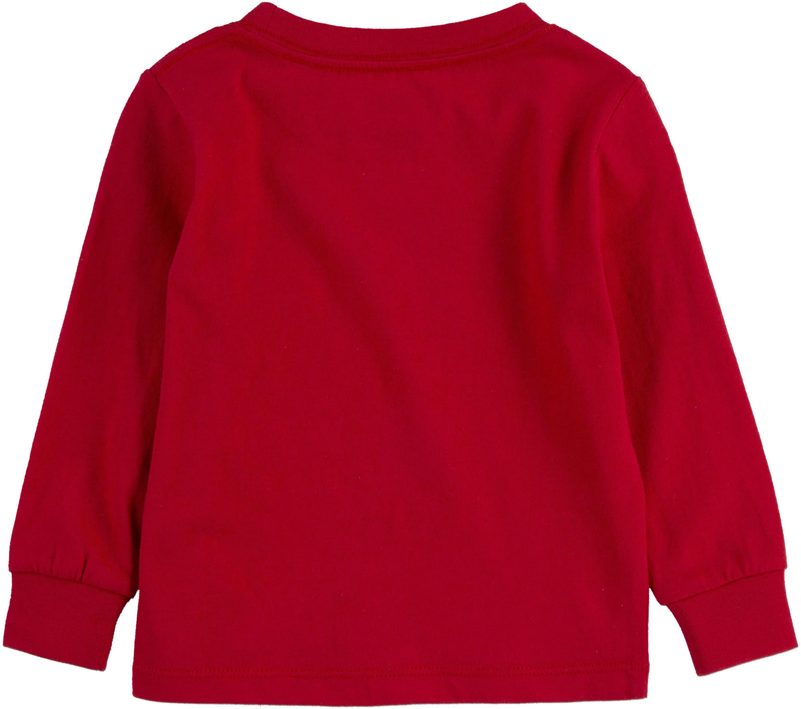 Levi's Kidswear Shirt met lange mouwen Batwing tee