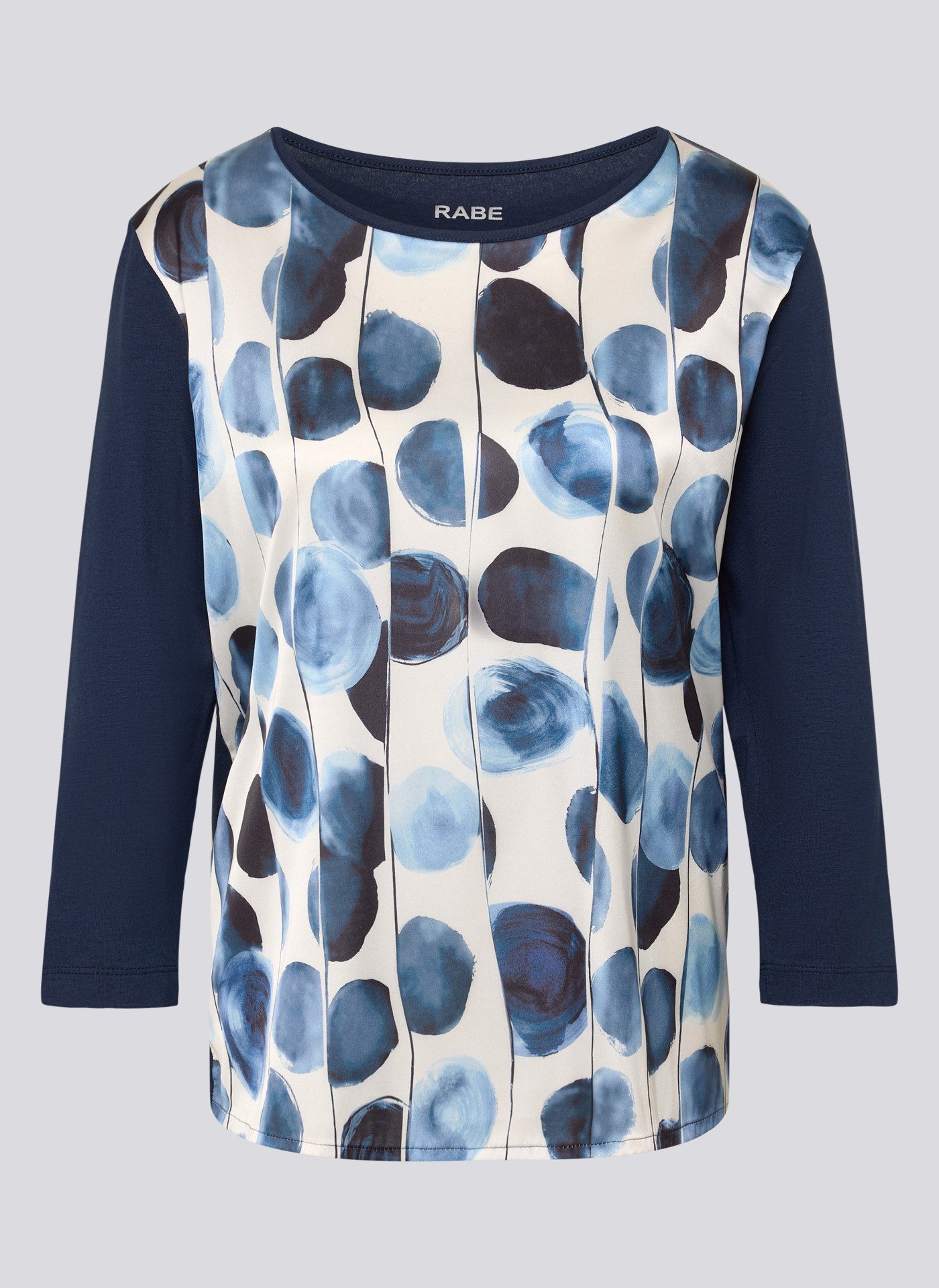 Rabe Shirt met 3/4 mouwen met frontprint
