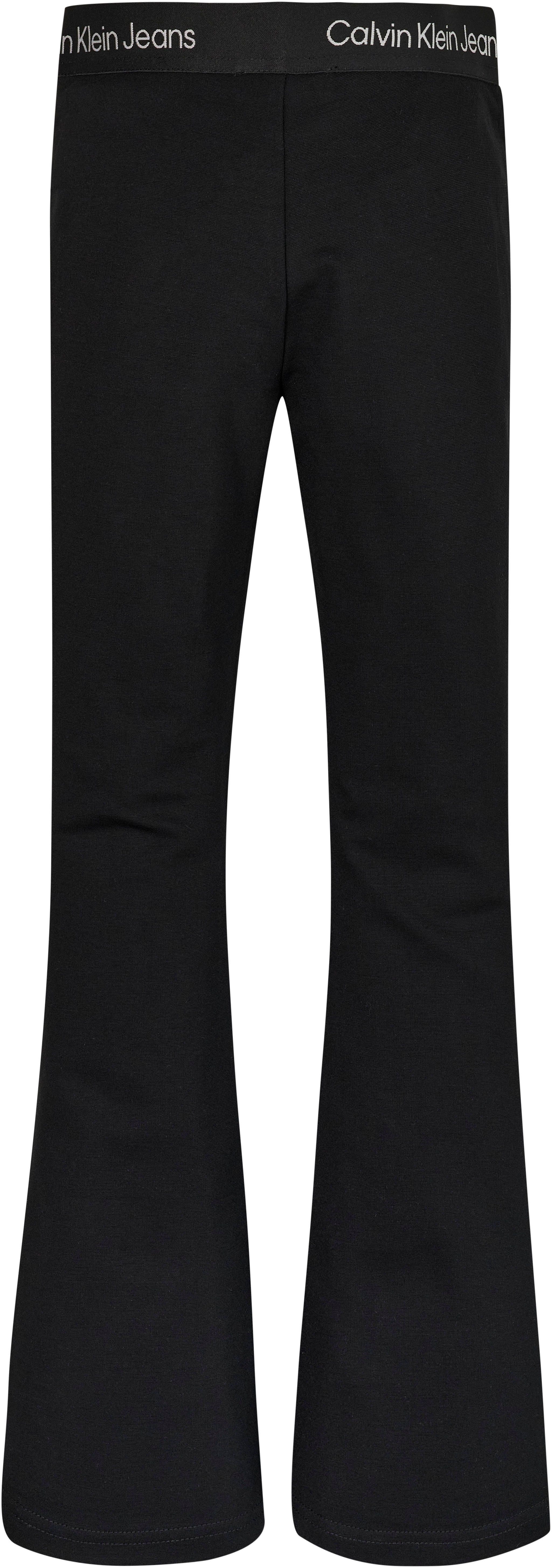 Calvin Klein Jerseybroek PUNTO TAPE FLARE PANTS