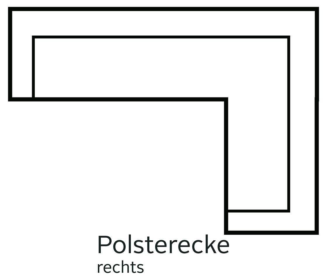 sit&more Hoekbank Basel L-vorm optioneel met relaxfunctie