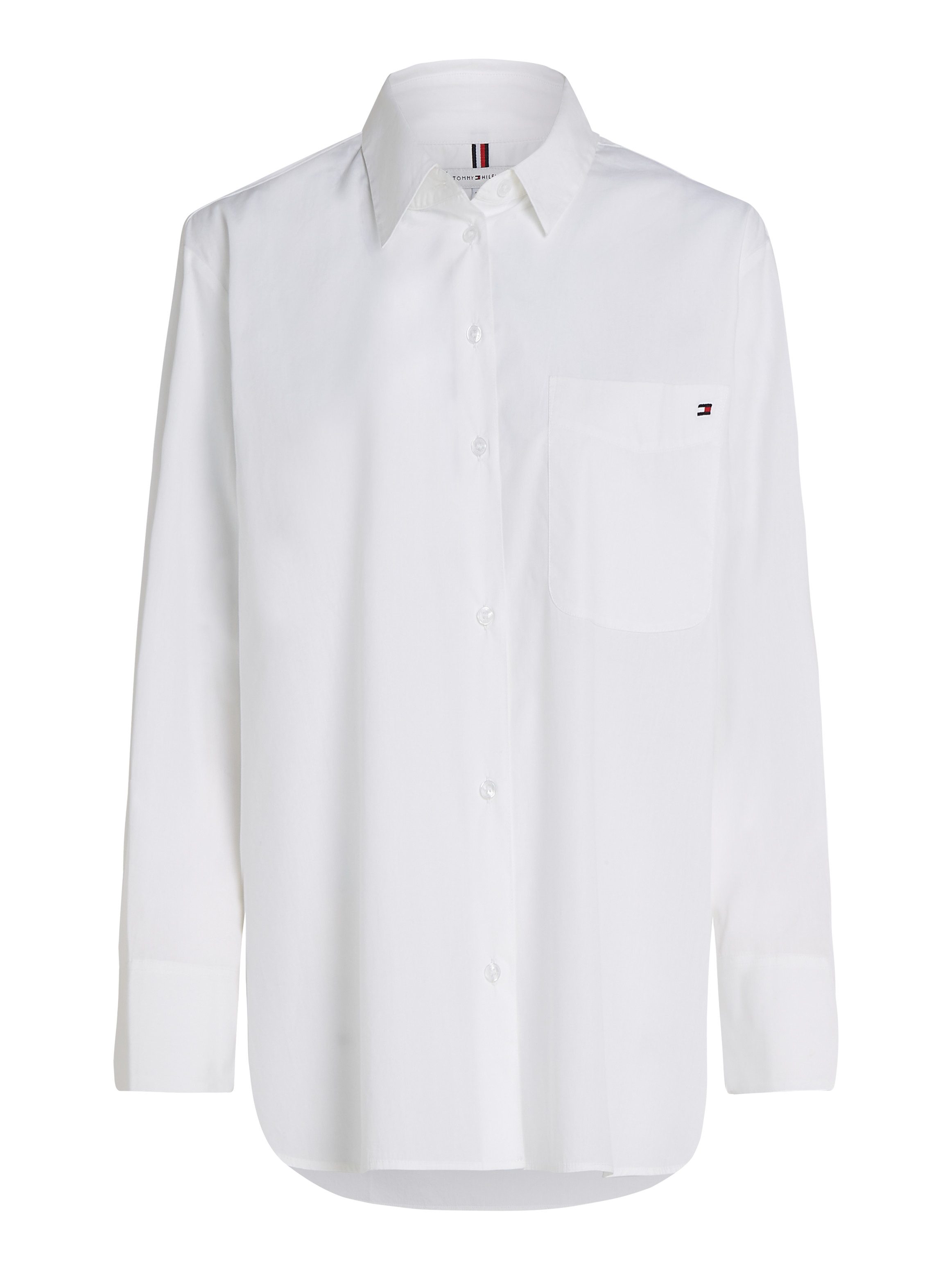 Tommy Hilfiger Overhemdblouse ESS POPLIN EASY FIT SHIRT