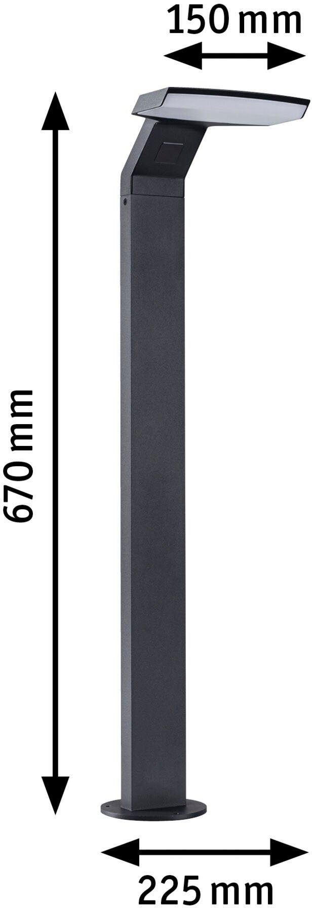 Paulmann Led-tuinverlichting Zenera 230V Poller lamp