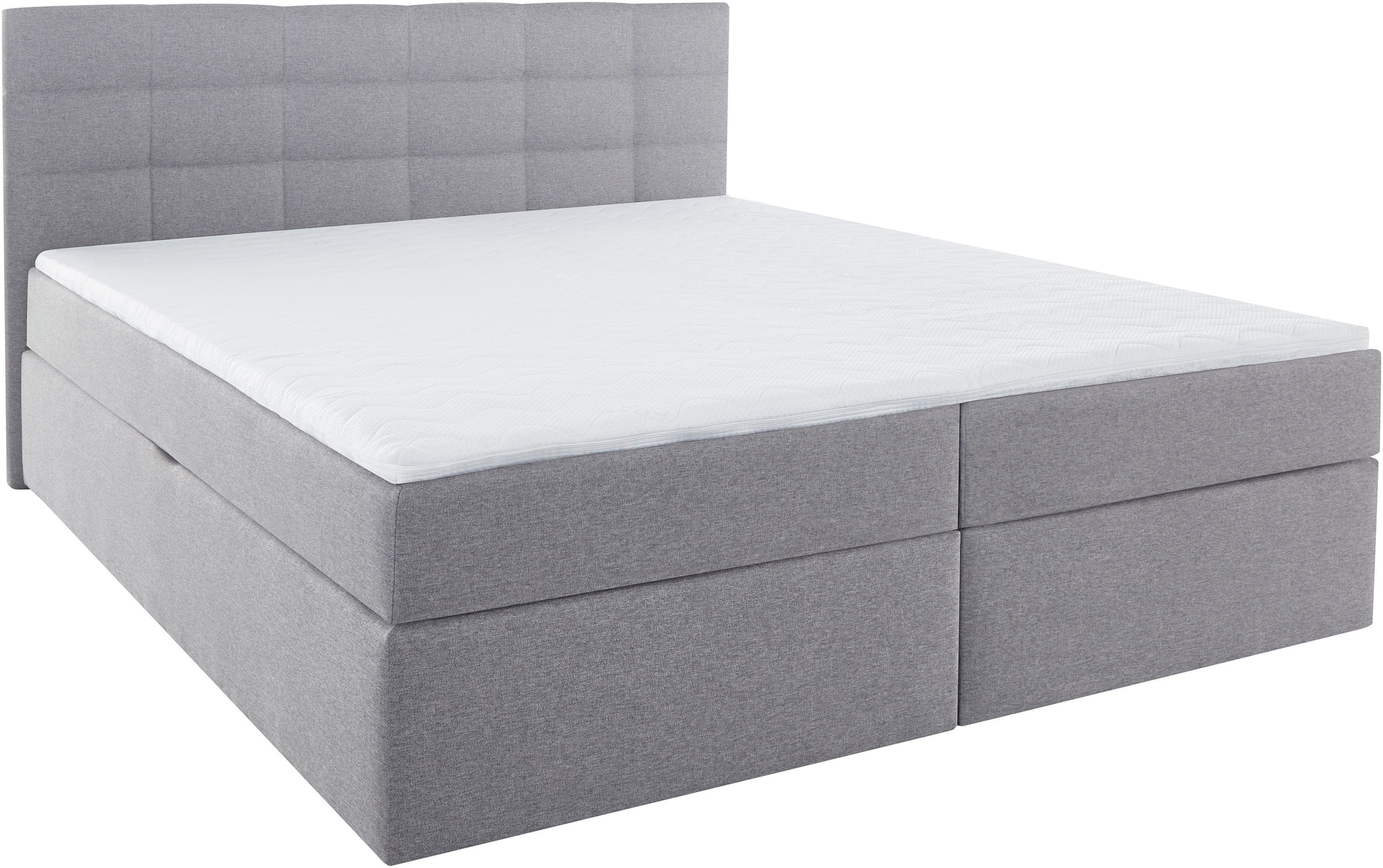 INOSIGN Boxspring OVALO optioneel met bedbox, verkrijgbaar in h2, h3 & h4