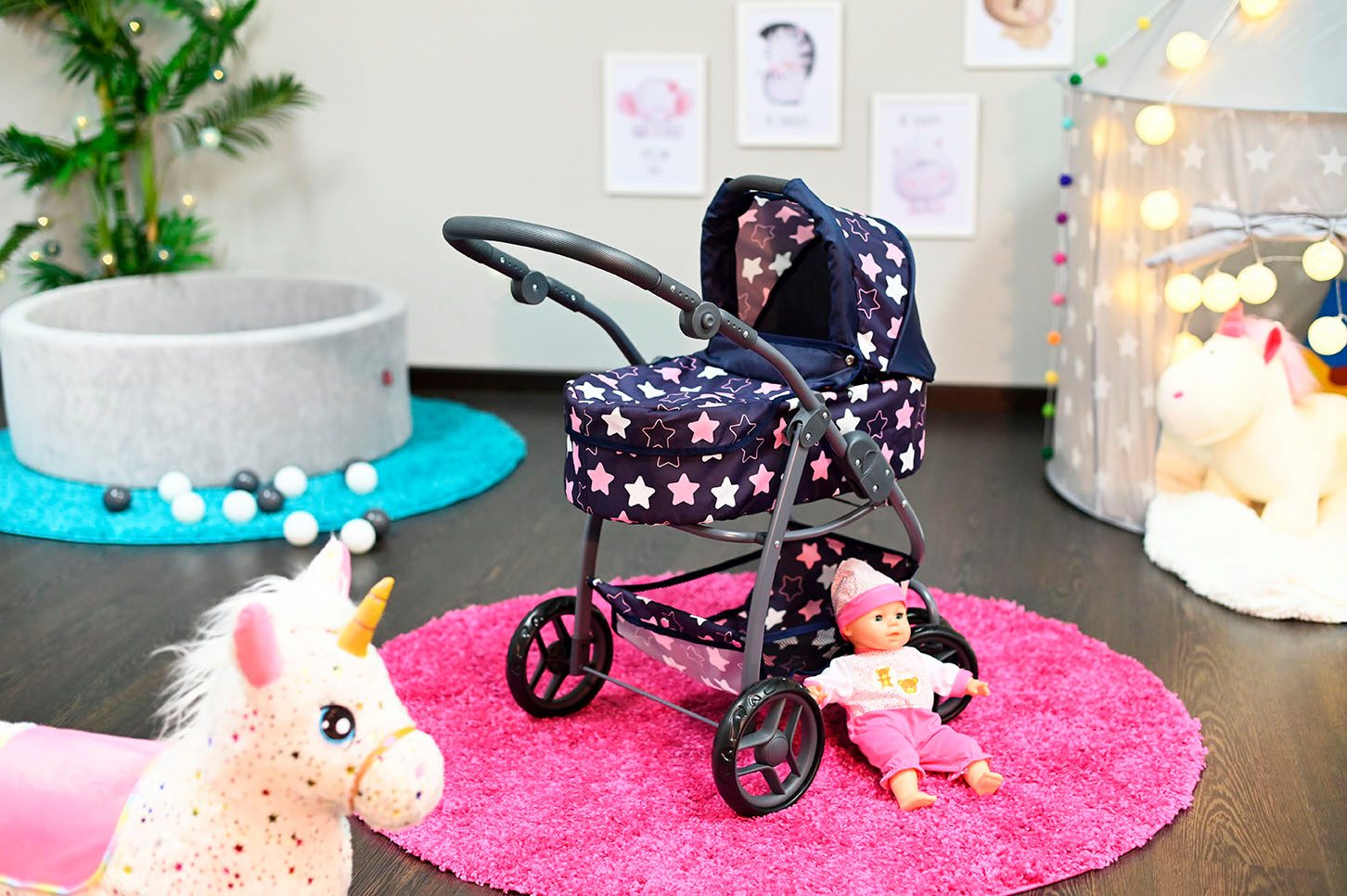Knorrtoys® Combi-poppenwagen Coco