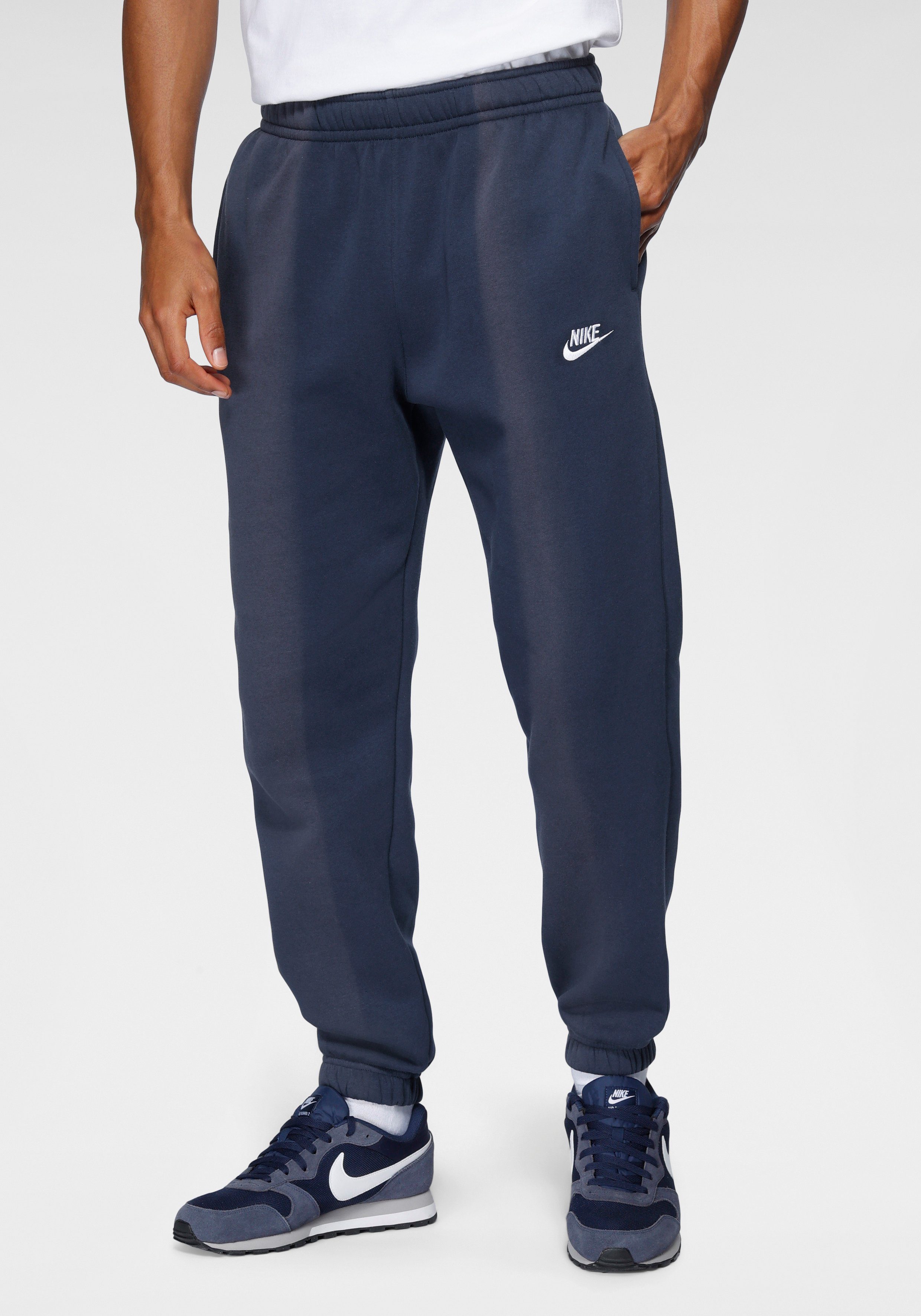 Nike Sportswear Sportbroek Club Fleece Men's Pants heren sportbroeken maat S blauw