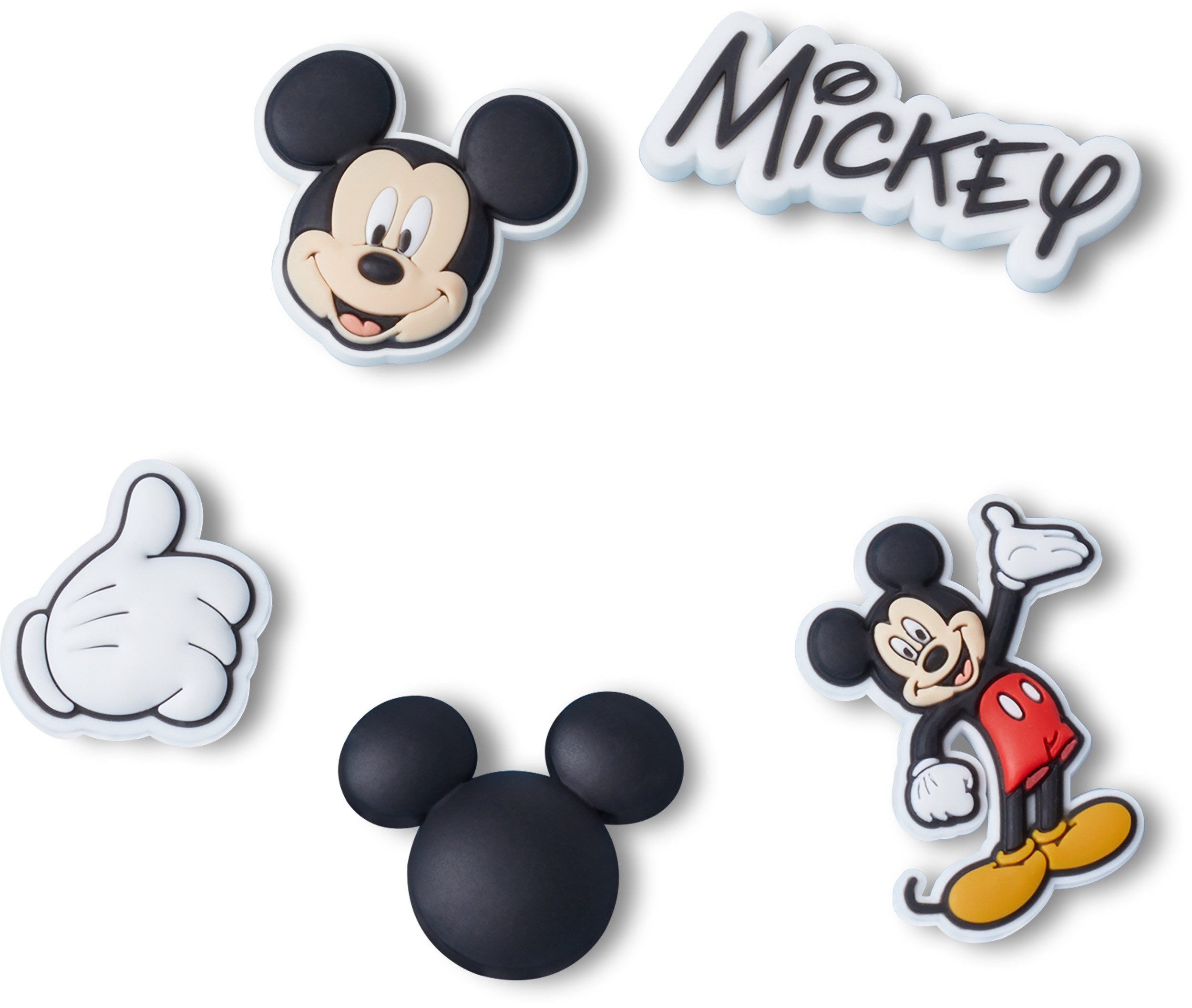 Crocs Schoenbutton Jibbitz™ Mickey Pant (set, 5-delig, Geen speelgoed. Niet geschikt voor kinderen jonger dan 3 jaar)