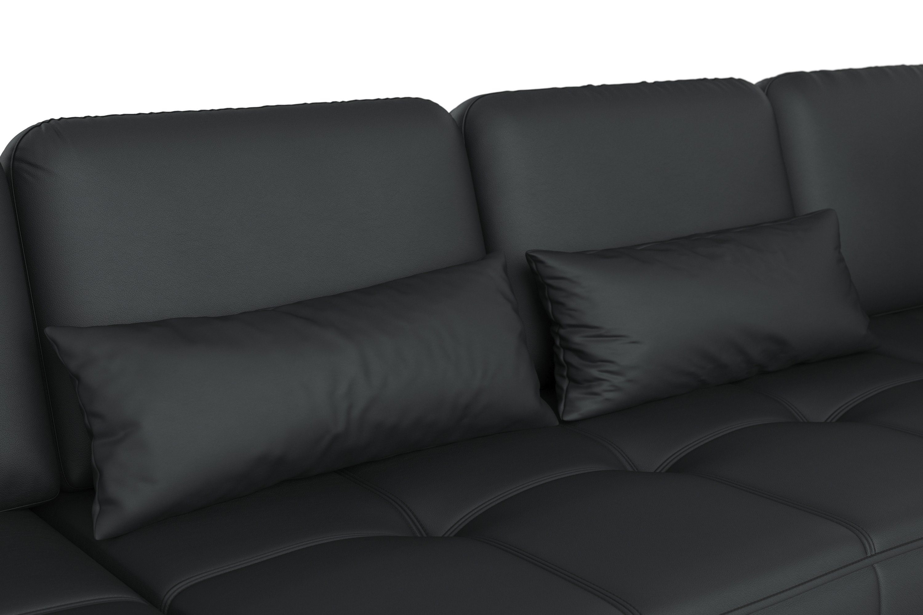 sit&more Zithoek Bendigo U-vorm inclusief zitdiepteverstelling, bodemvrijheid 12 cm, in 2 pootkleuren