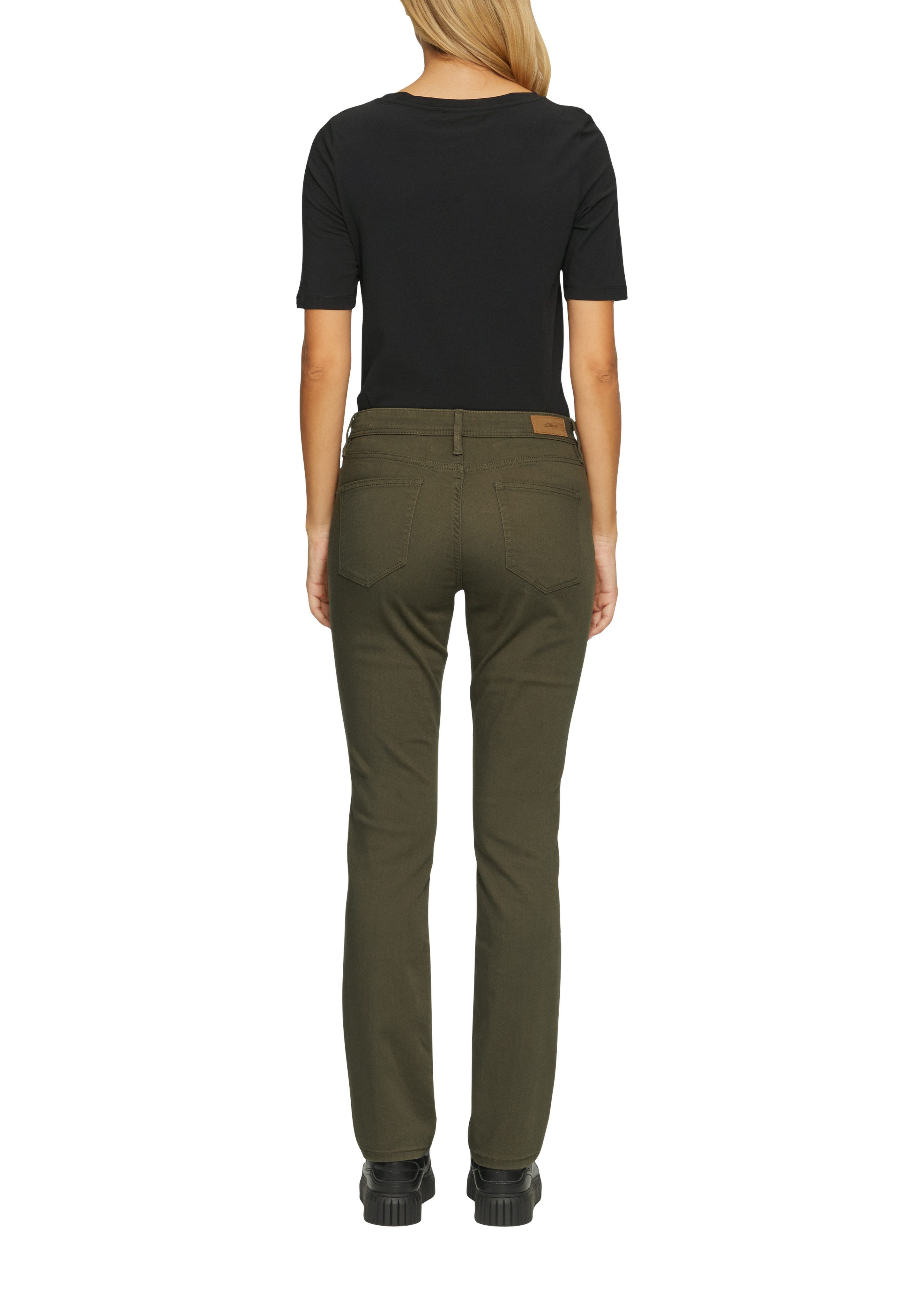 s.Oliver Slim fit jeans BETSY in five-pocketsstijl