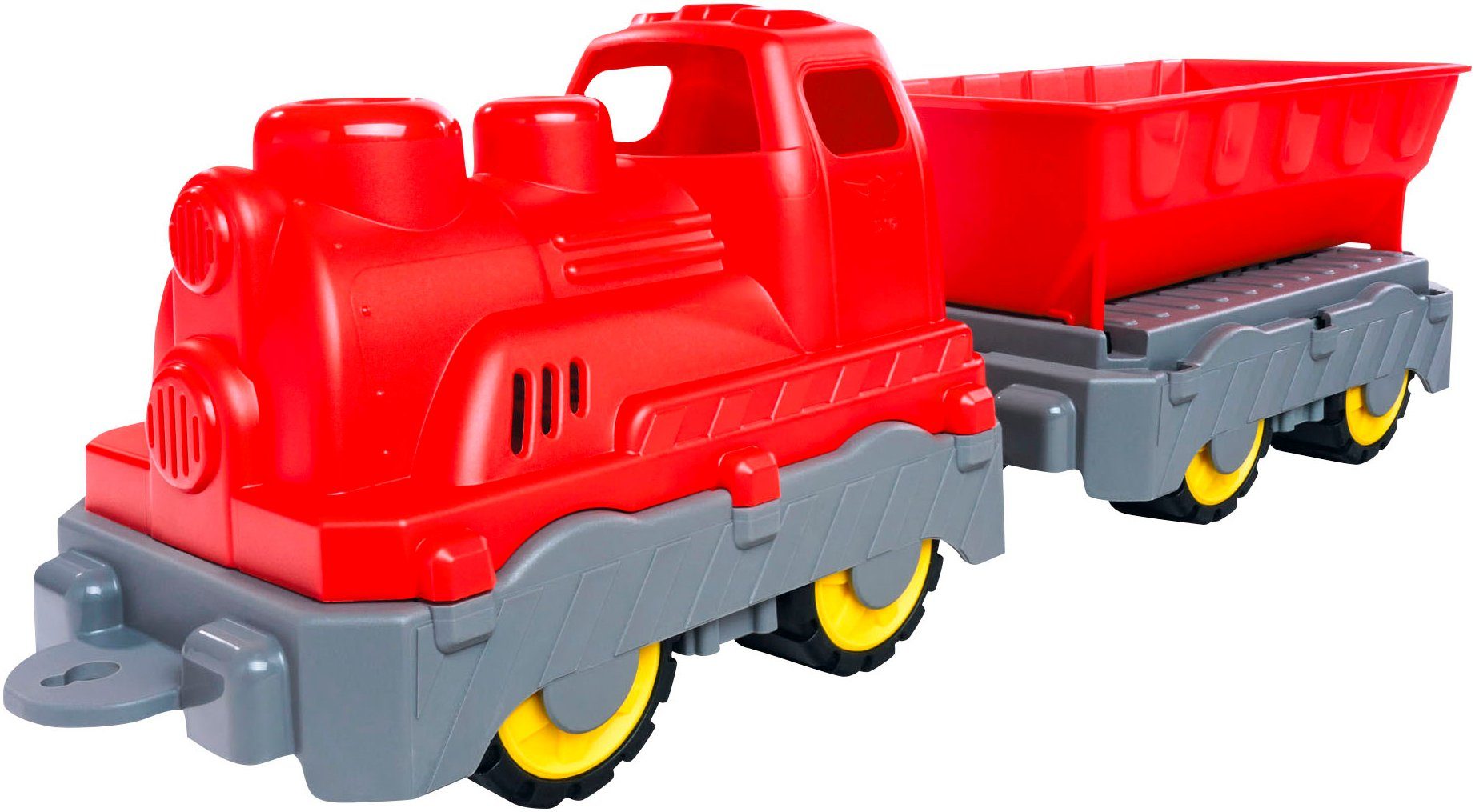 BIG Speelgoed-locomotief BIG power-worker mini trein met wagon