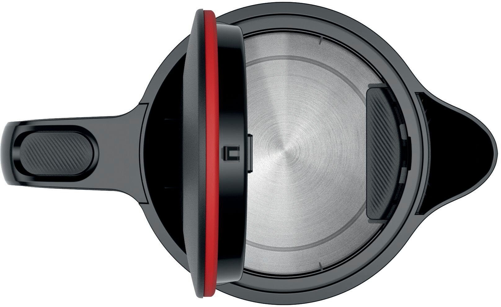 BOSCH Waterkoker MyMoment TWK2M163, Abschaltautomatik, Überhitzungschutz, Tassenanzeige, 1,7 l, Automatische uitschakeling, weergave aan kopjes, matzwart