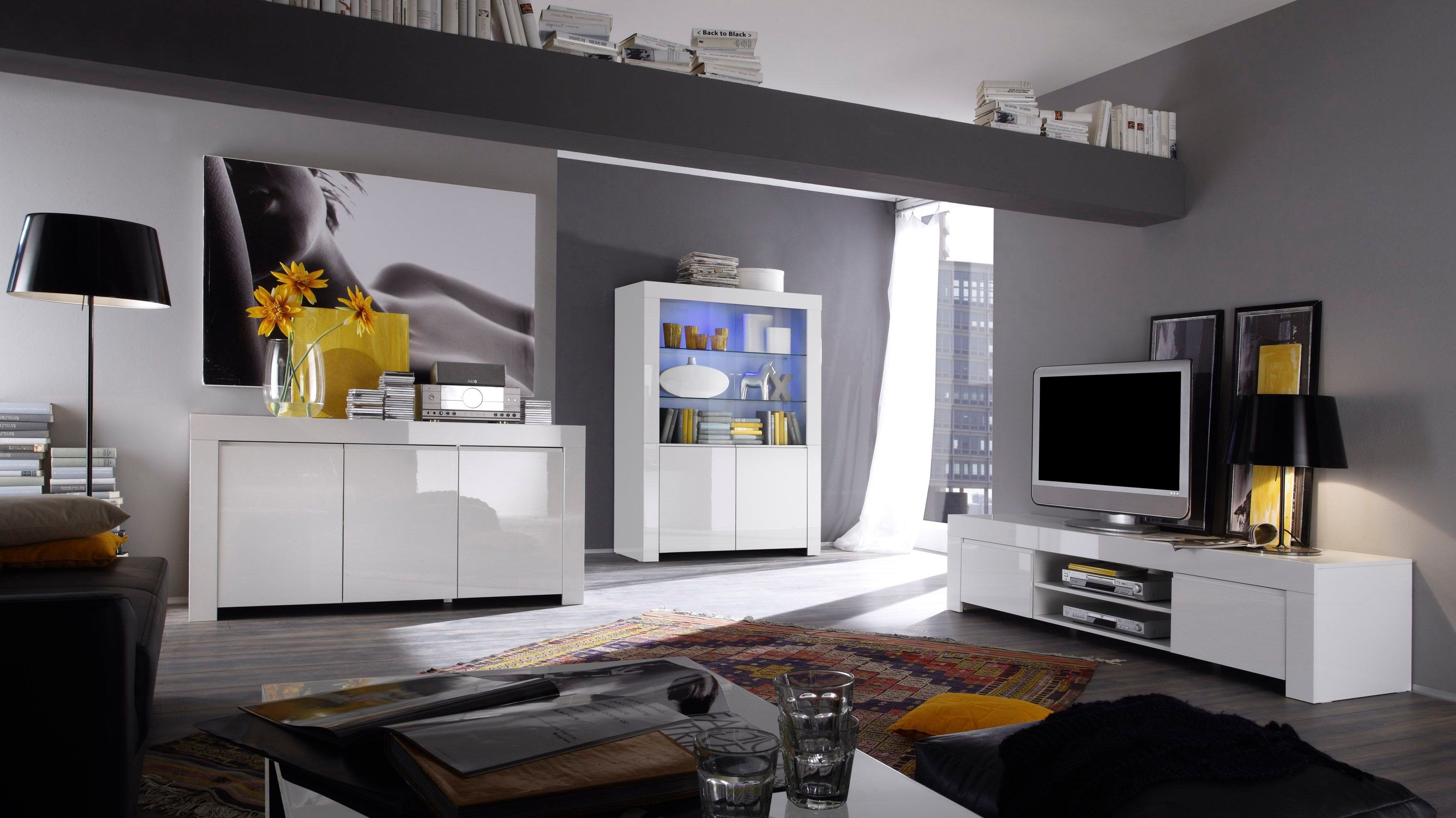 INOSIGN Tv-meubel Amalfi, TV-board Breedte 140 cm of 190 cm
