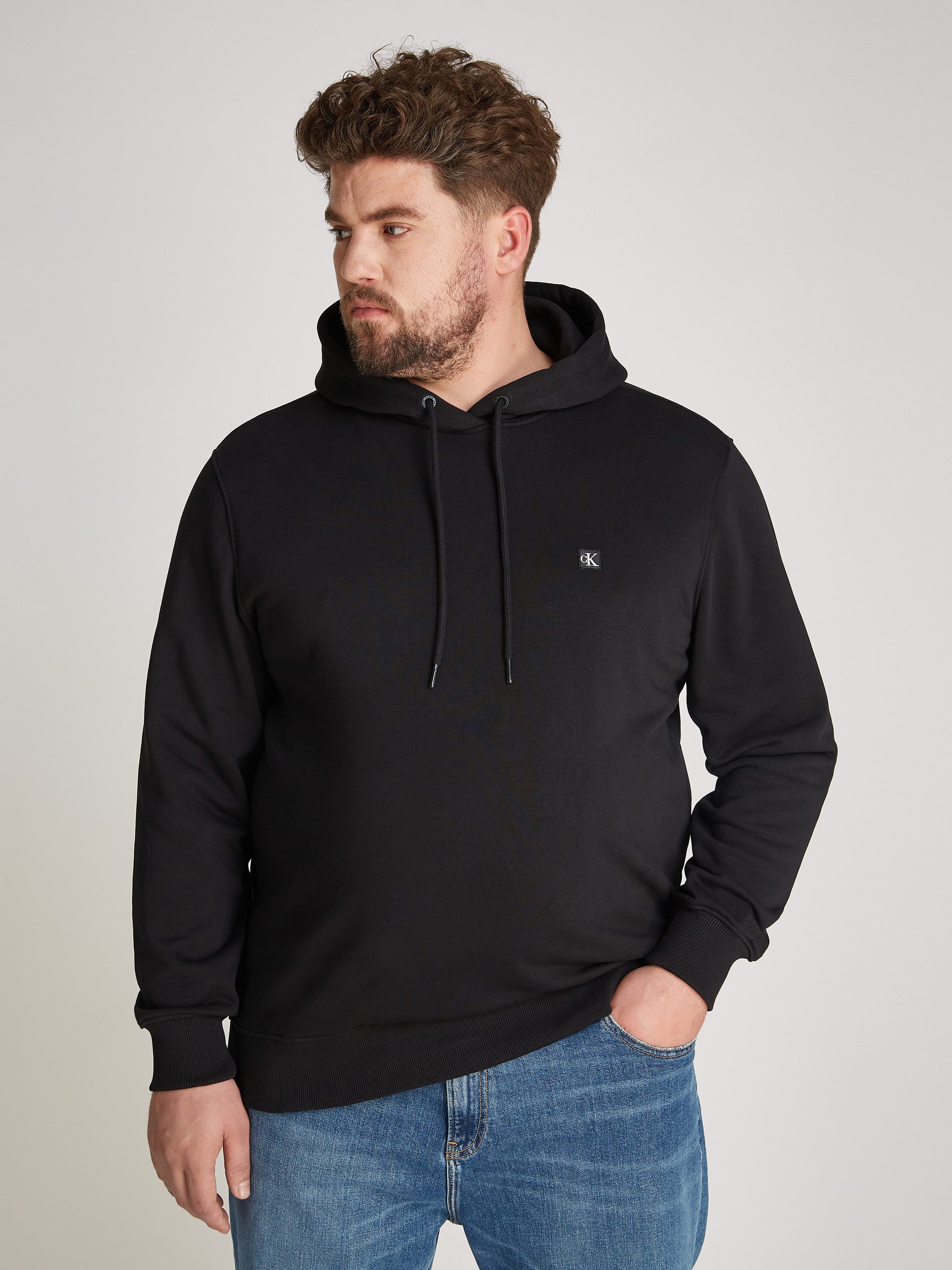 Calvin Klein Jeans Plus Hoodie PLUS CK EMBRO BADGE HOODIE