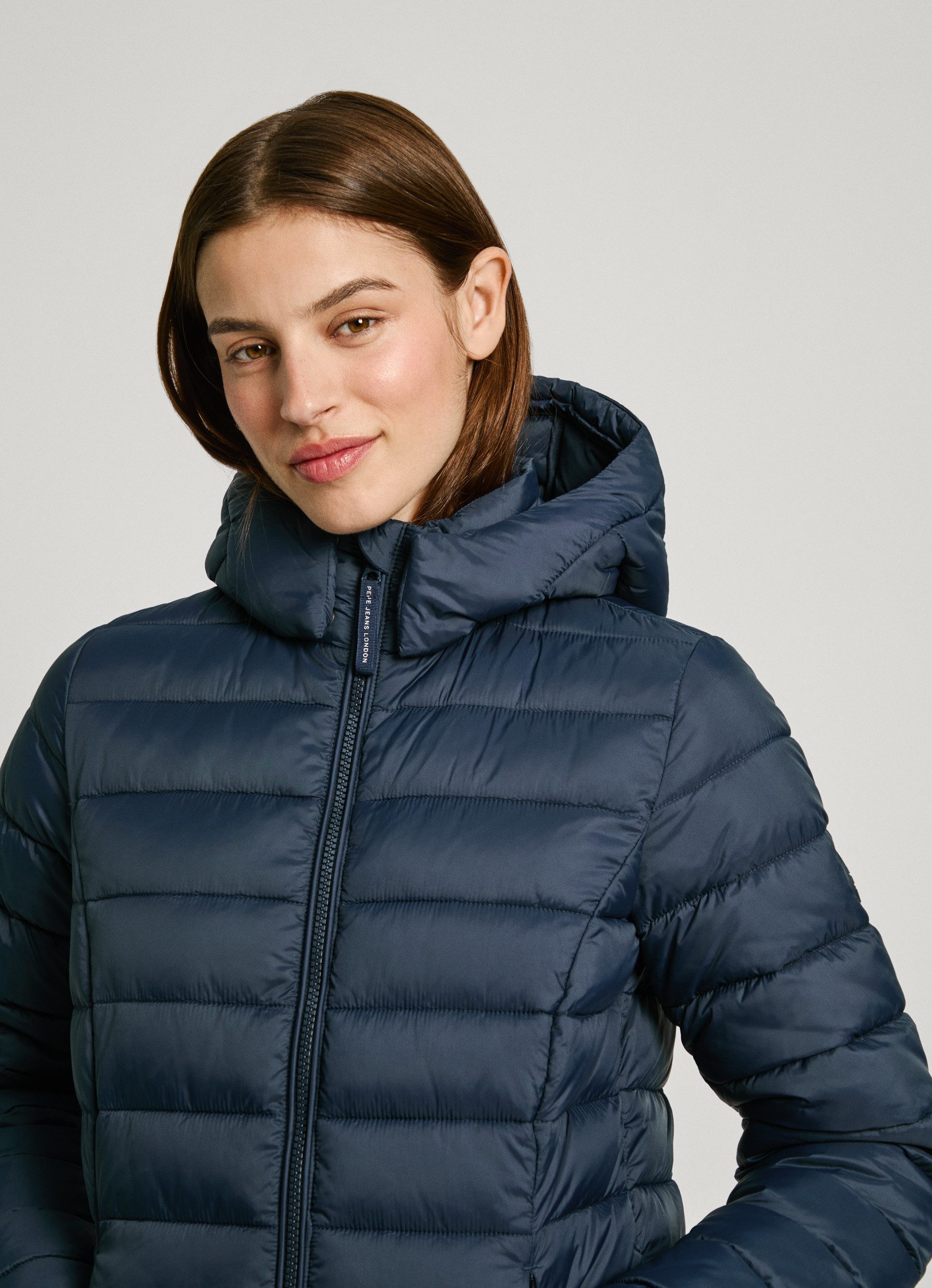 Pepe Jeans Outdoorjack AMMY LONG met afneembare capuchon