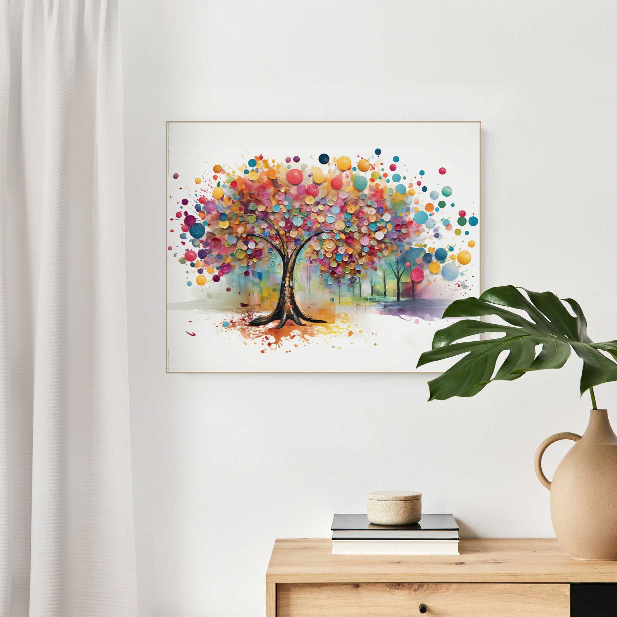 Reinders! Artprint Tree of Colours