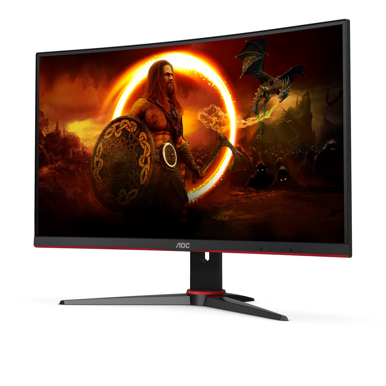 AOC Gaming-monitor C27G2E/BK, 68,5 cm / 27", FHD