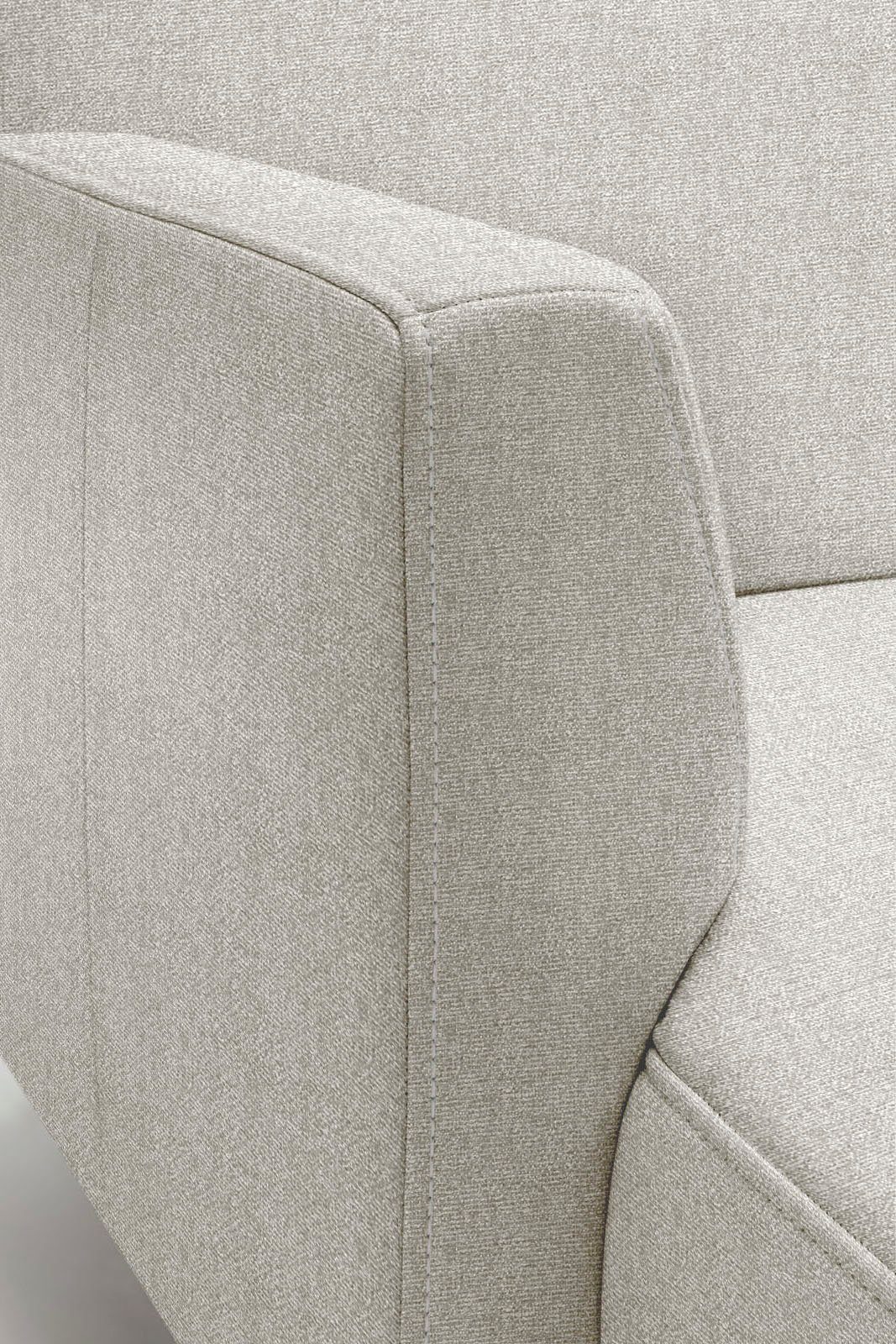 Creation BY ROLF BENZ Hoekbank CR.446 in een minimalistische, gewichtloze look, breedte 317 cm
