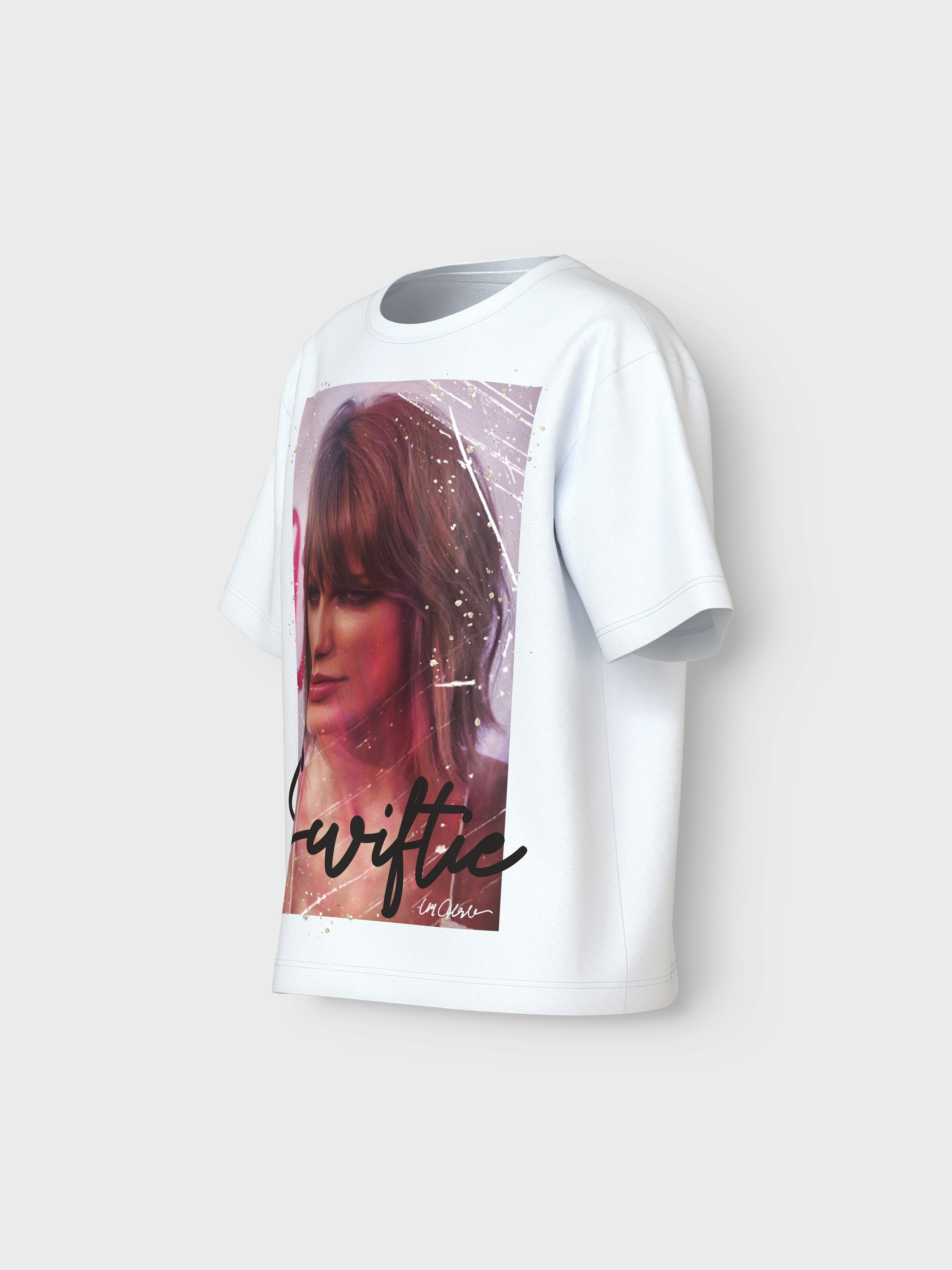 Name It T-shirt NFKDUSAN TSWIFT SS NREG TOP BOX NOOS SKY