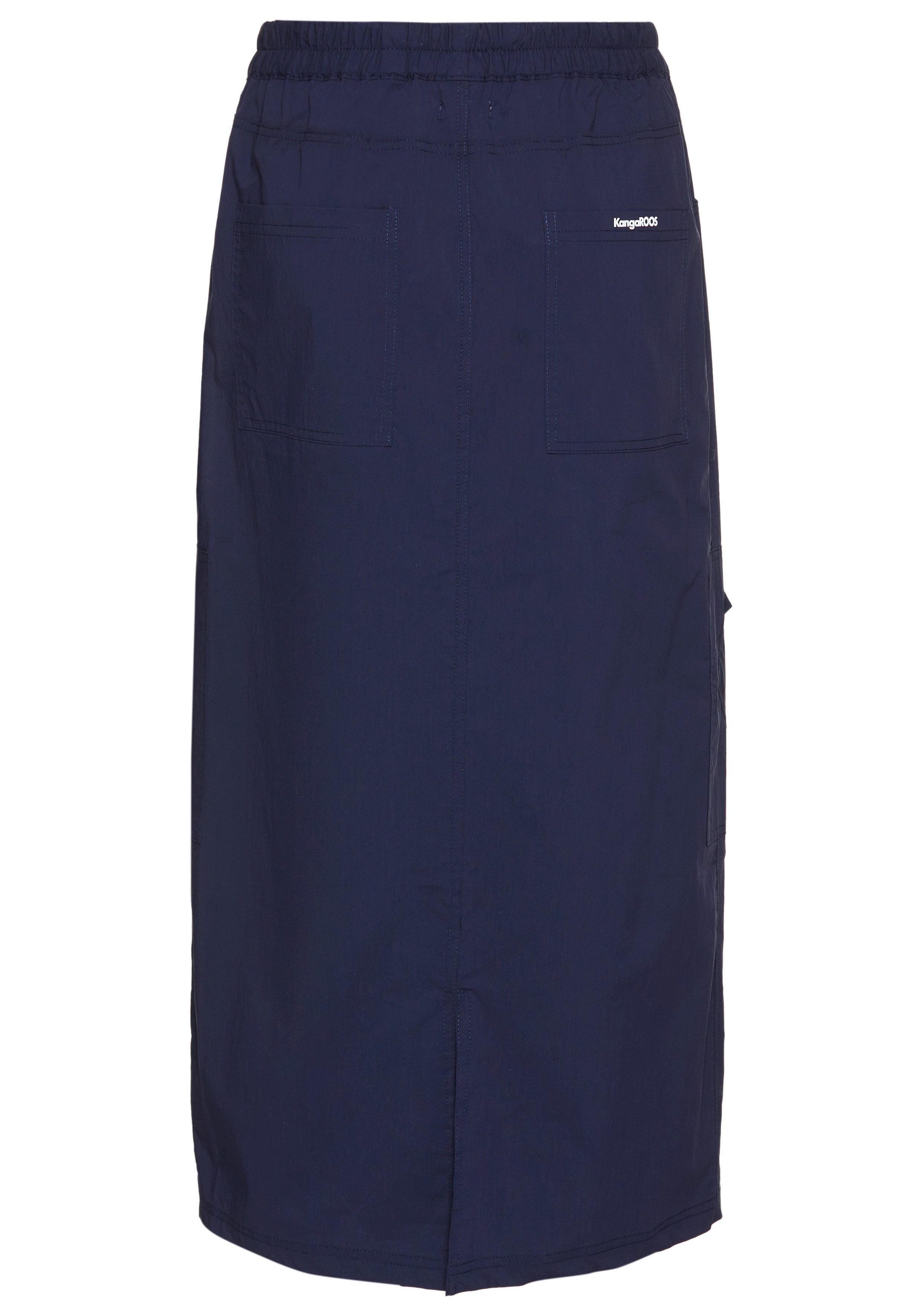 KangaROOS Cargorok met elastische taille en split achter