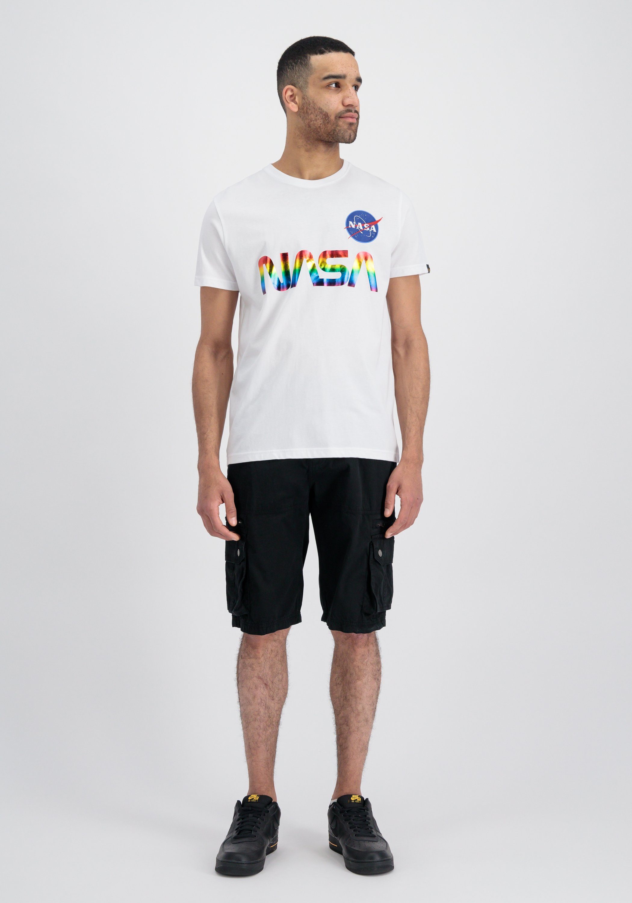 Alpha Industries T-shirt Alpha Industries Men - T-Shirts NASA Refl. T Metal