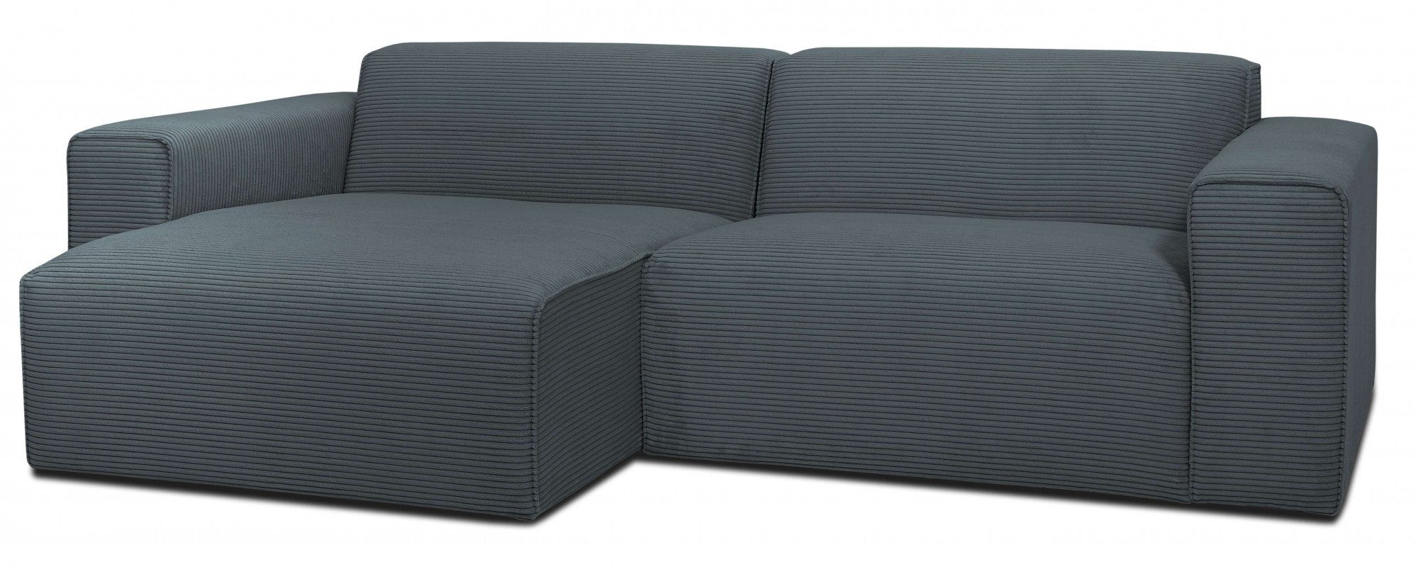 INOSIGN Hoekbank Clayton in een trendy ribfluwelen bekleding, diverse combinaties mogelijk