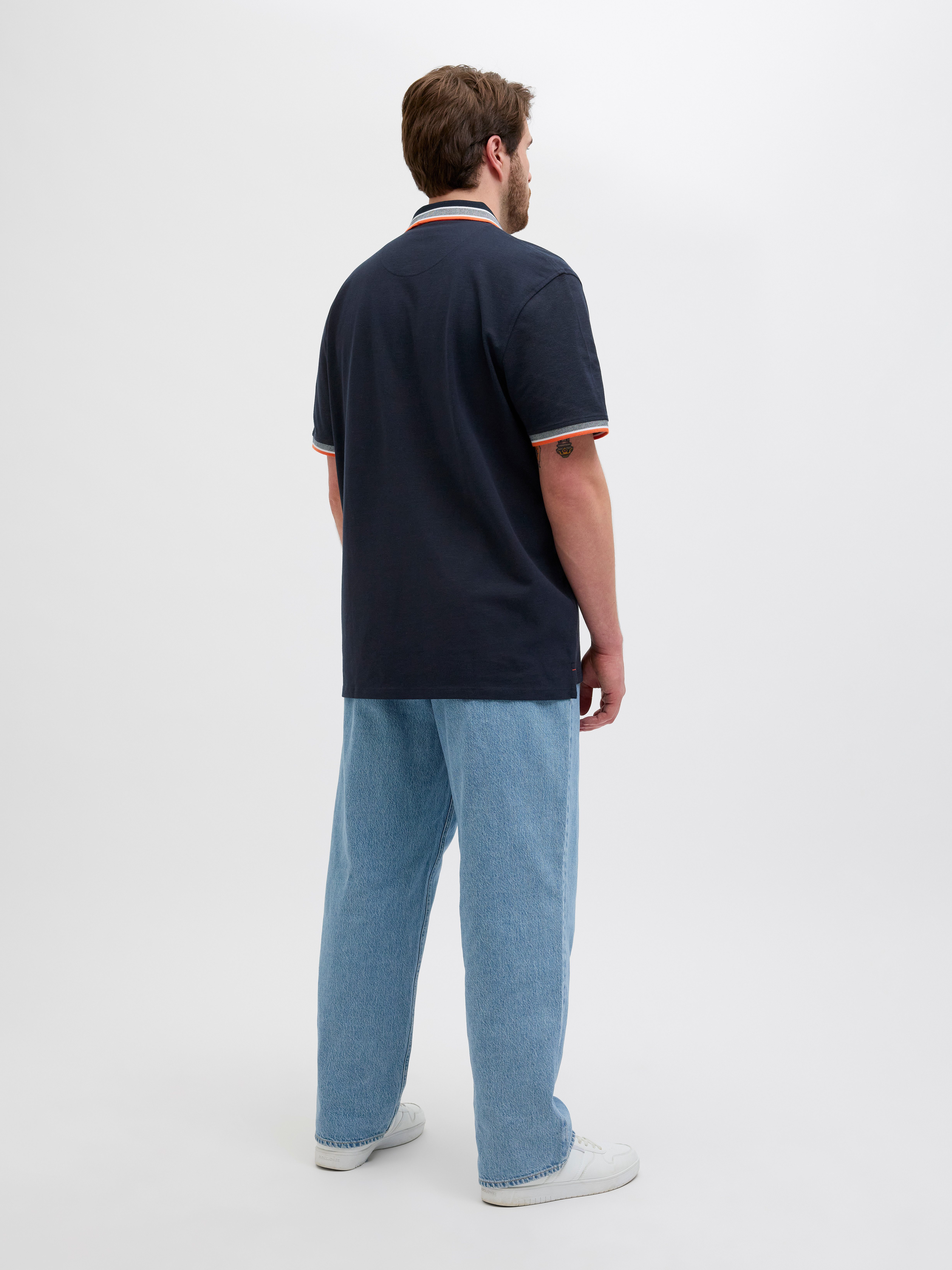 Jack & Jones PlusSize Poloshirt JJEPAULOS POLO SS NOOS PLS