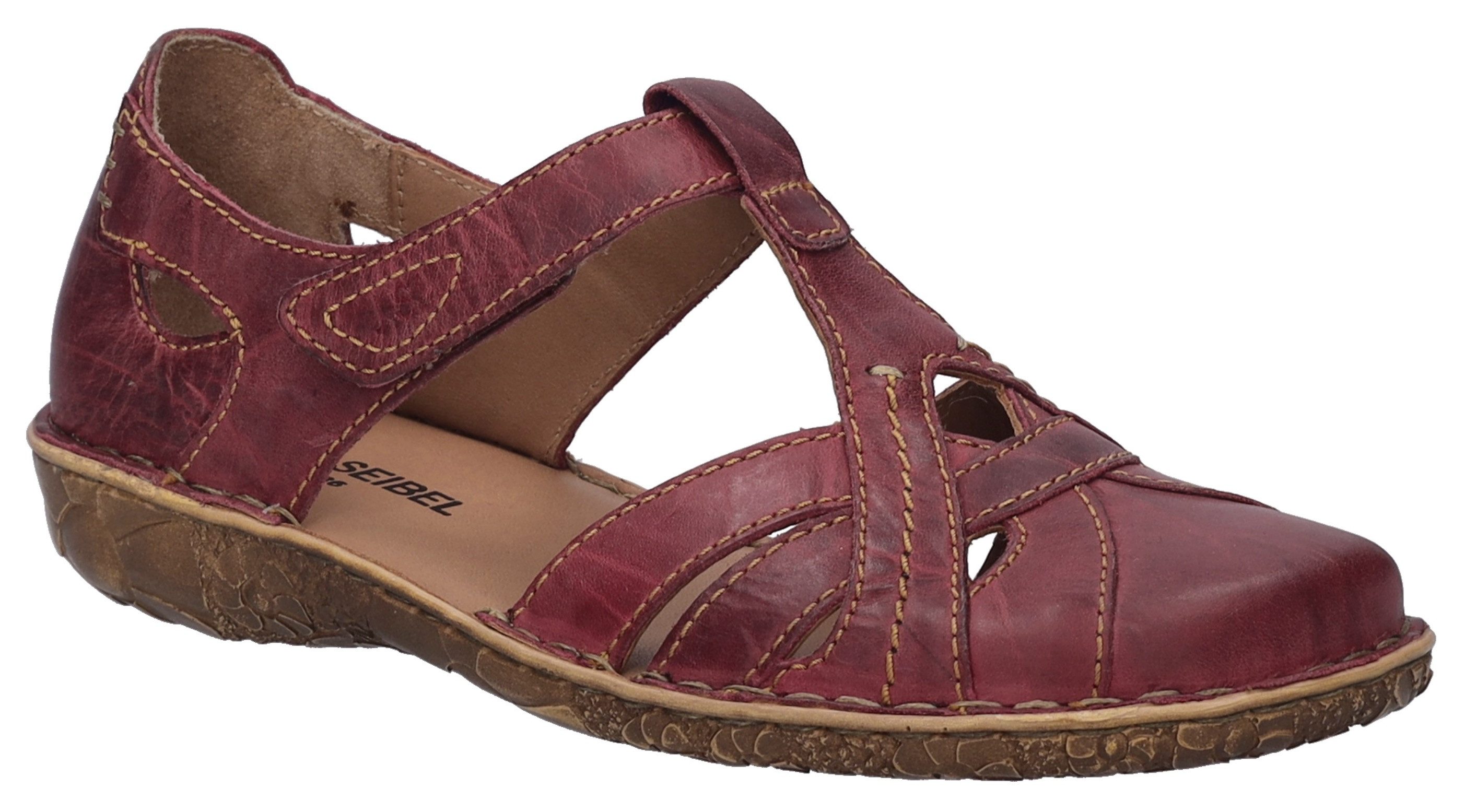 Josef Seibel Klittenbandschoenen ROSALIE 29 , gespschoen, sandaal, comfortschoen met modieuze t-band