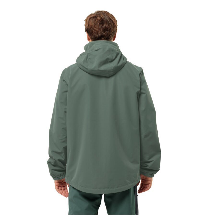 Jack Wolfskin Functioneel jack STORMY POINT 2L JKT M Waterafstotend & winddicht & ademend