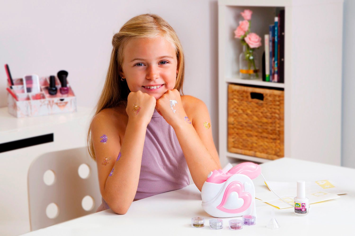 Lena® Knutselset Airbrush Tattoo Studio