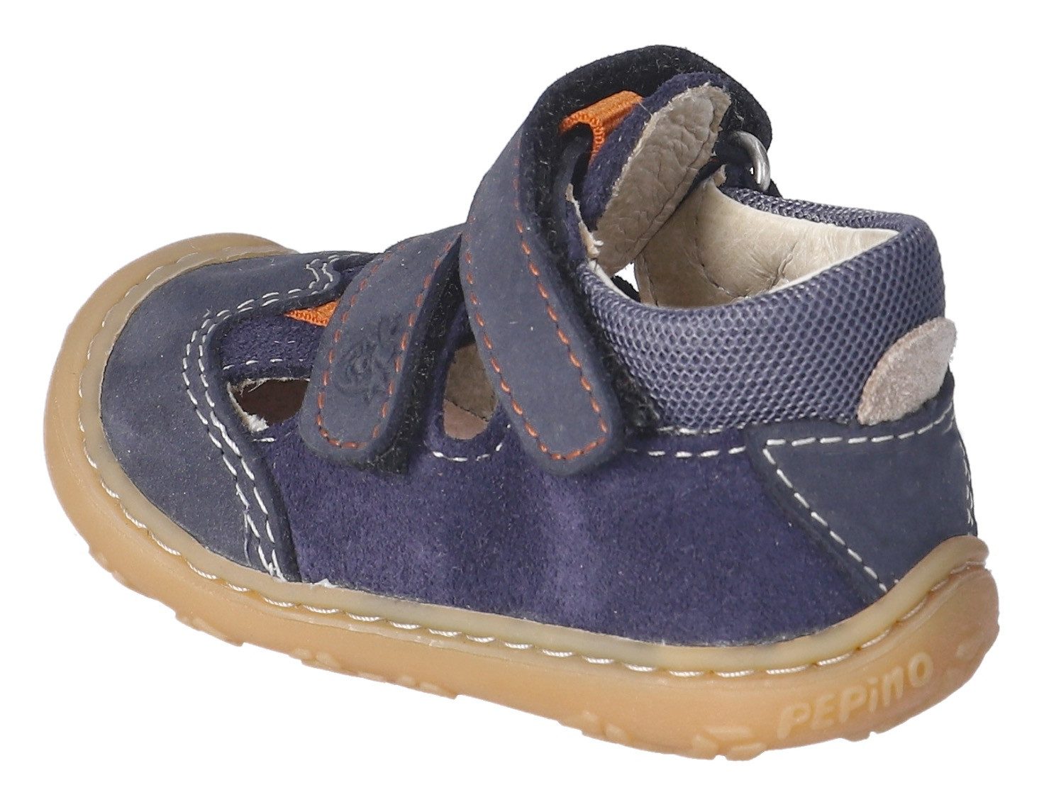 PEPINO by RICOSTA Babyschoentjes Ebi WMS: gemiddeld , klittenbandschoen, leren binnenzool, maat sjabloon te downloaden