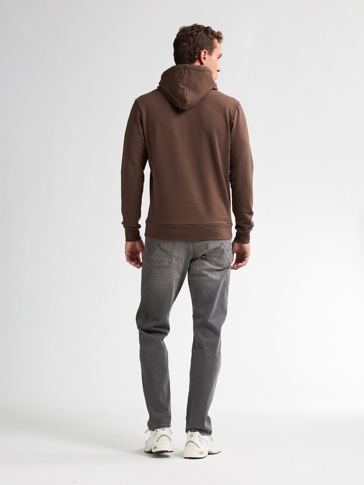 Petrol Industries Hoodie met geborduurd logo