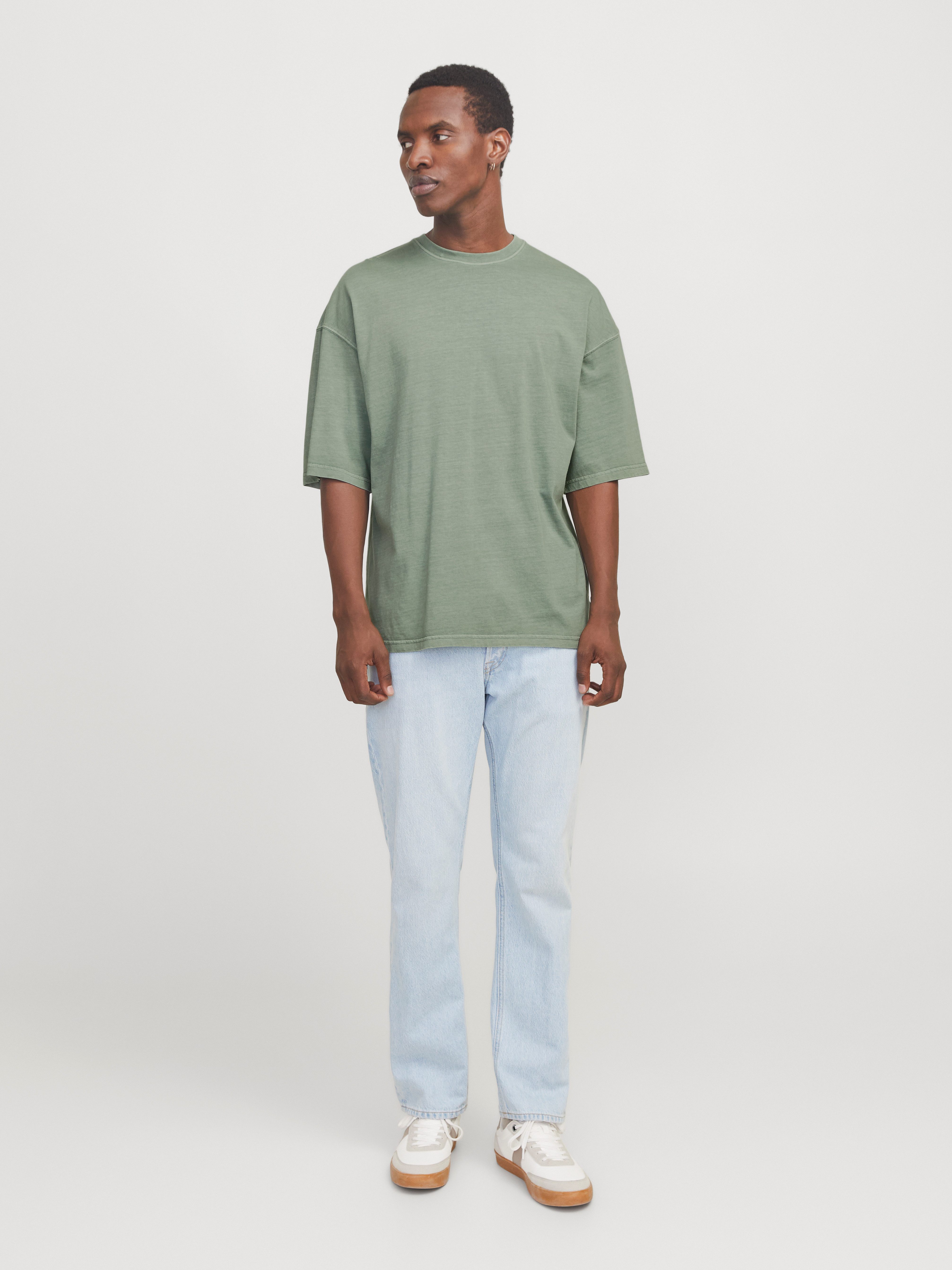 Jack & Jones Shirt met ronde hals JJECHARGE FADED TEE O-NECK NOOS