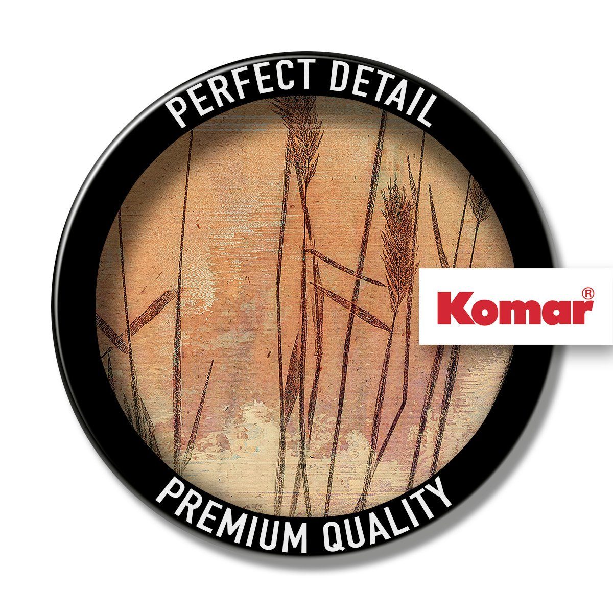 Komar Artprint op linnen Pressed Reed - Afmeting 30 x 40 cm (1 stuk)