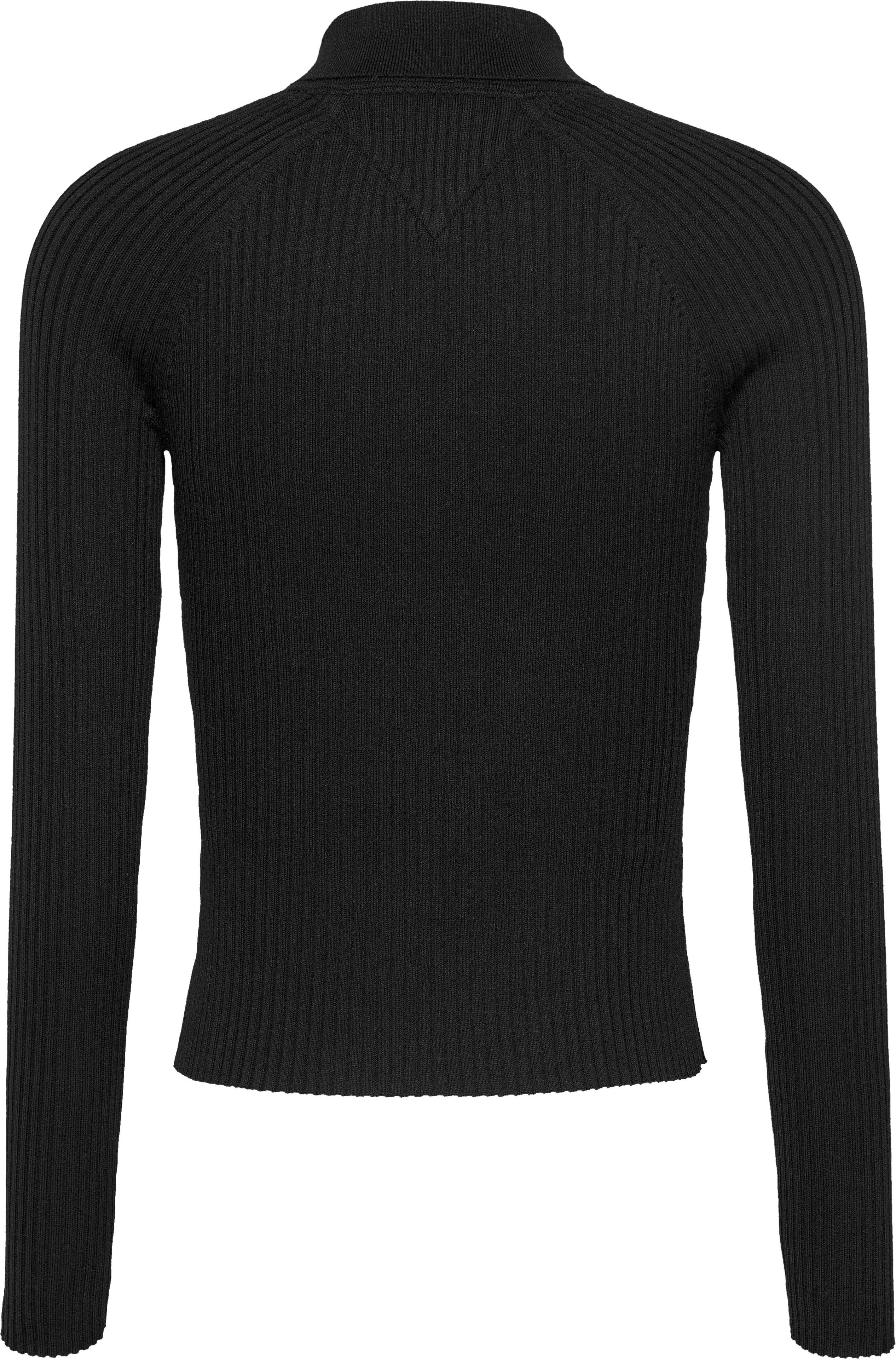 TOMMY JEANS Gebreide trui TJW COLLAR BADGE RIB SWEATER