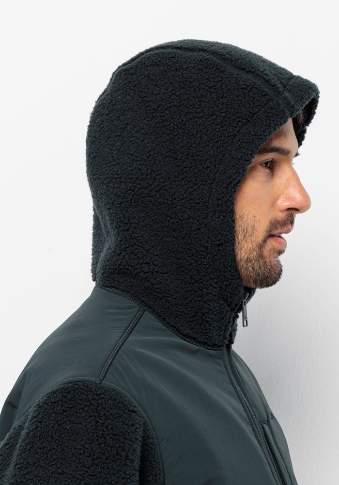 Jack Wolfskin Fleecejack FELSLICHT HOODED JKT M
