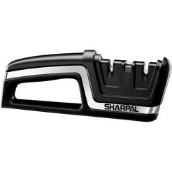 sharpal messenslijper knife  scissors sharpener - classic version (1) zwart
