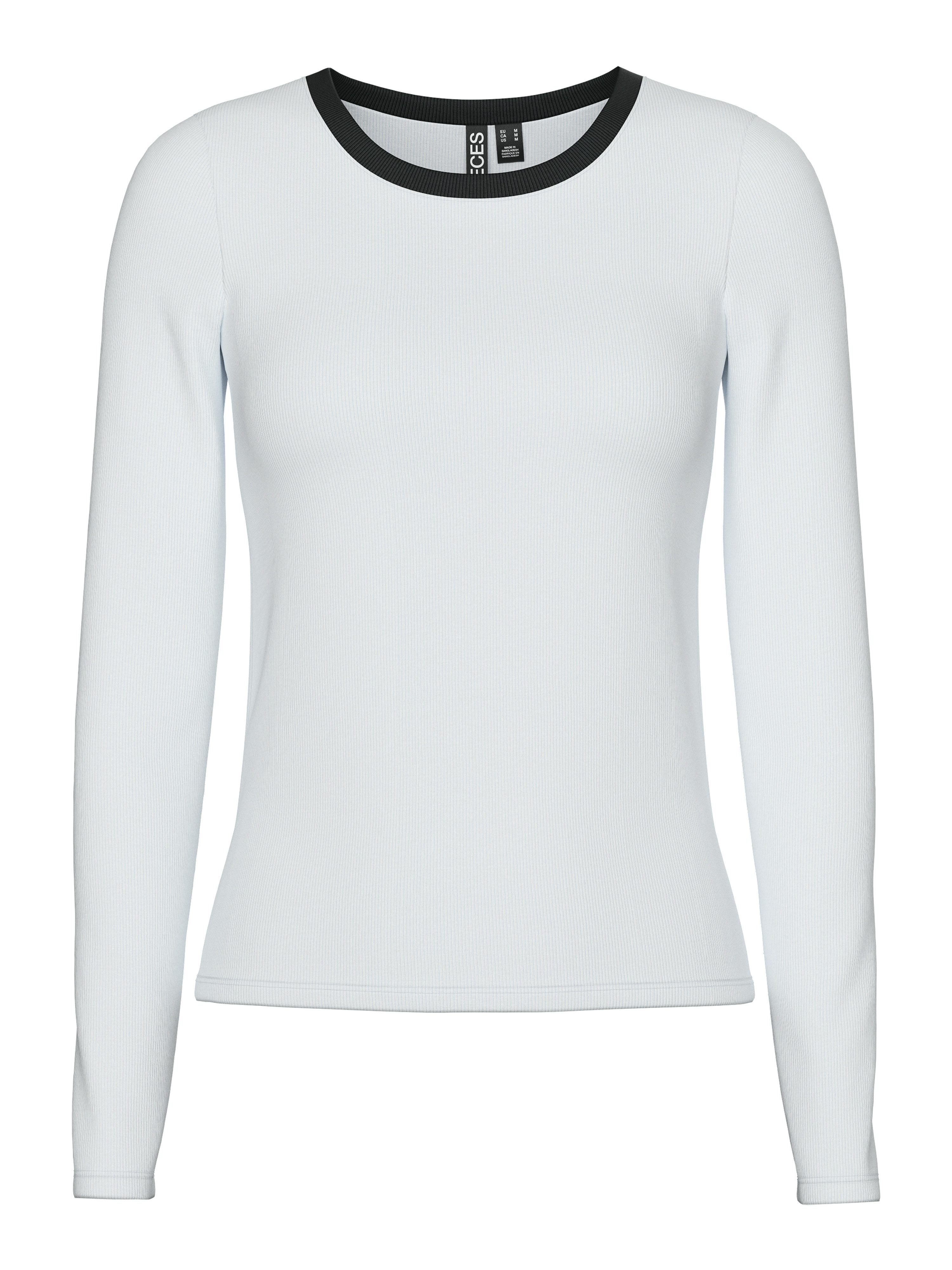pieces Shirt met lange mouwen PCMAY LS TOP NOOS BC