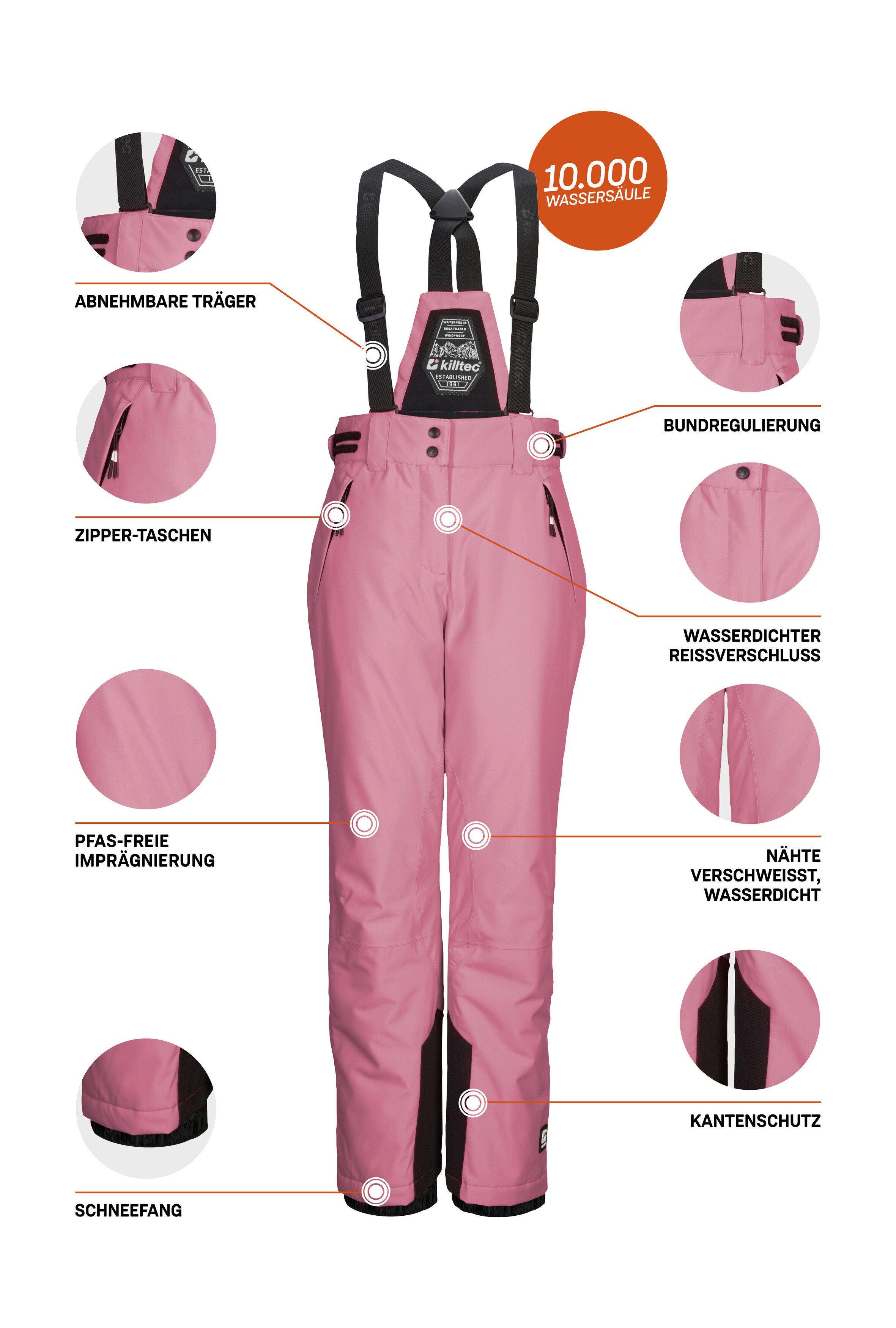 Killtec Skibroek KSW 213 GRLS SKI PNTS