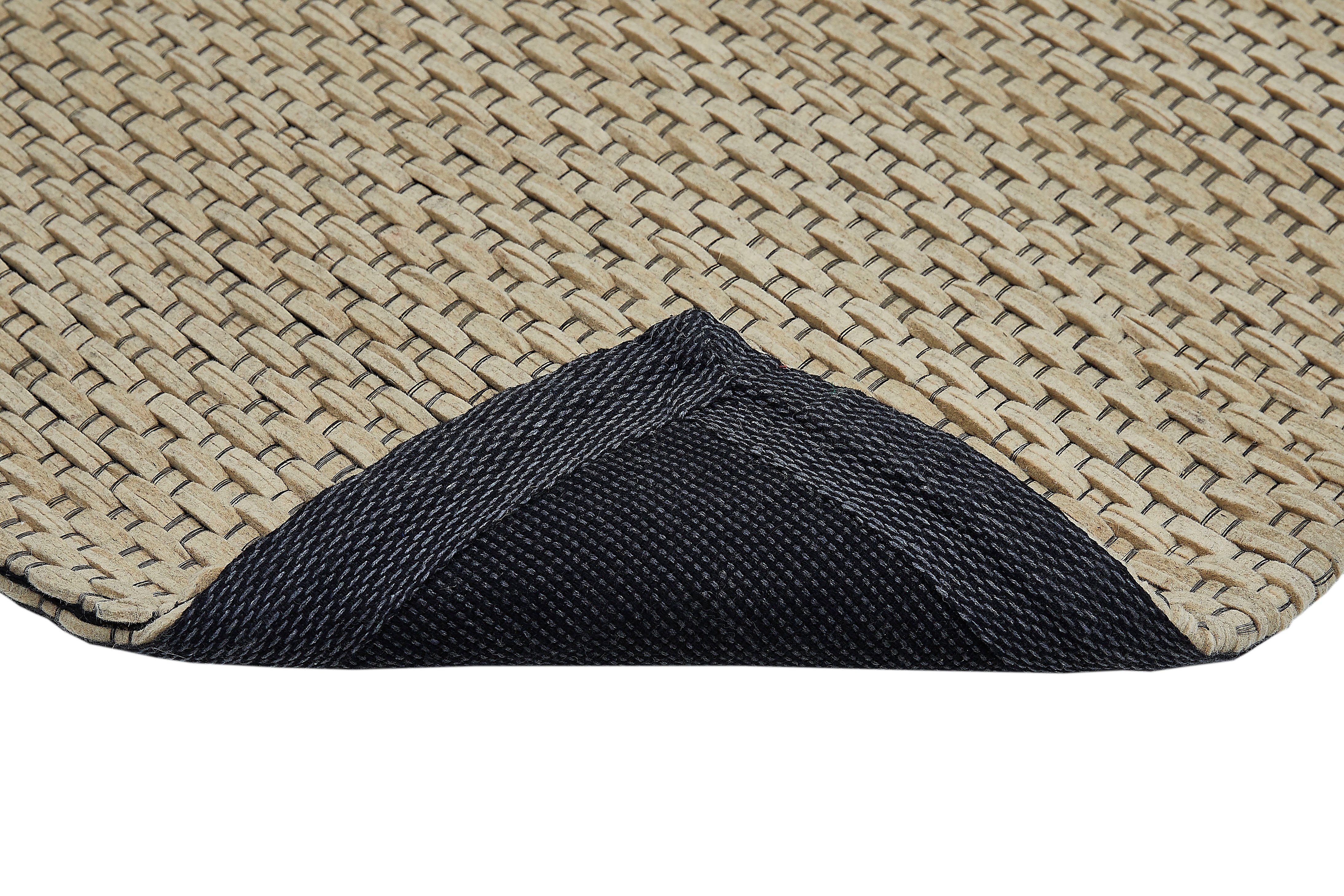 LUXOR living Wollen kleed Nora Handgeweven kleed, platweefsel, met de hand geweven, zuivere wol