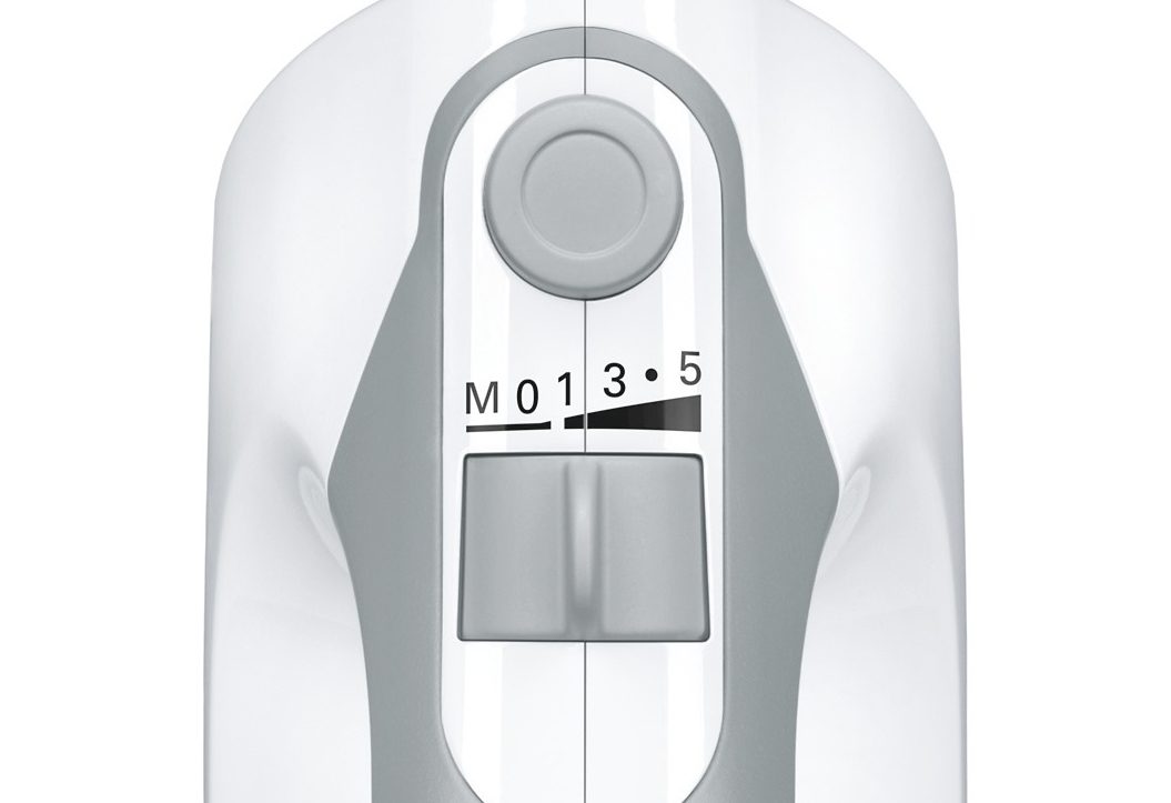BOSCH Handmixer ErgoMixx MFQ36460, roestvrijstalen garde/kneedhaken, standaard, kom, wit