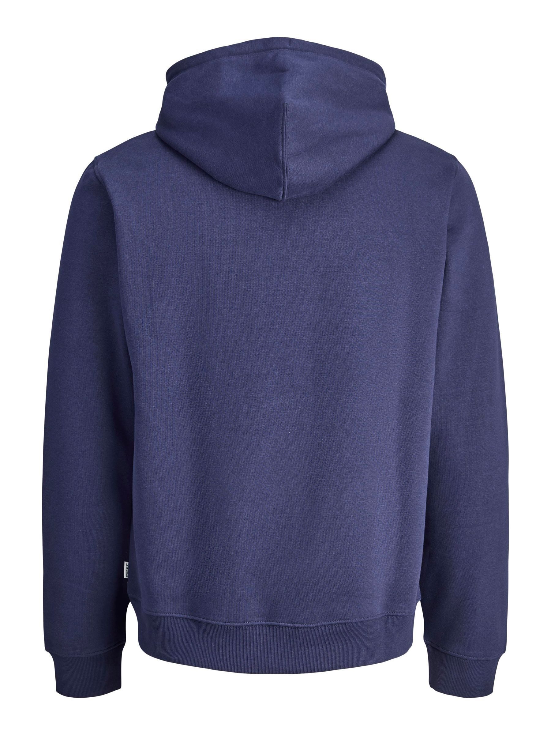 Jack & Jones Hoodie JORINWOOD BLOCK BRANDING SWEAT HOOD