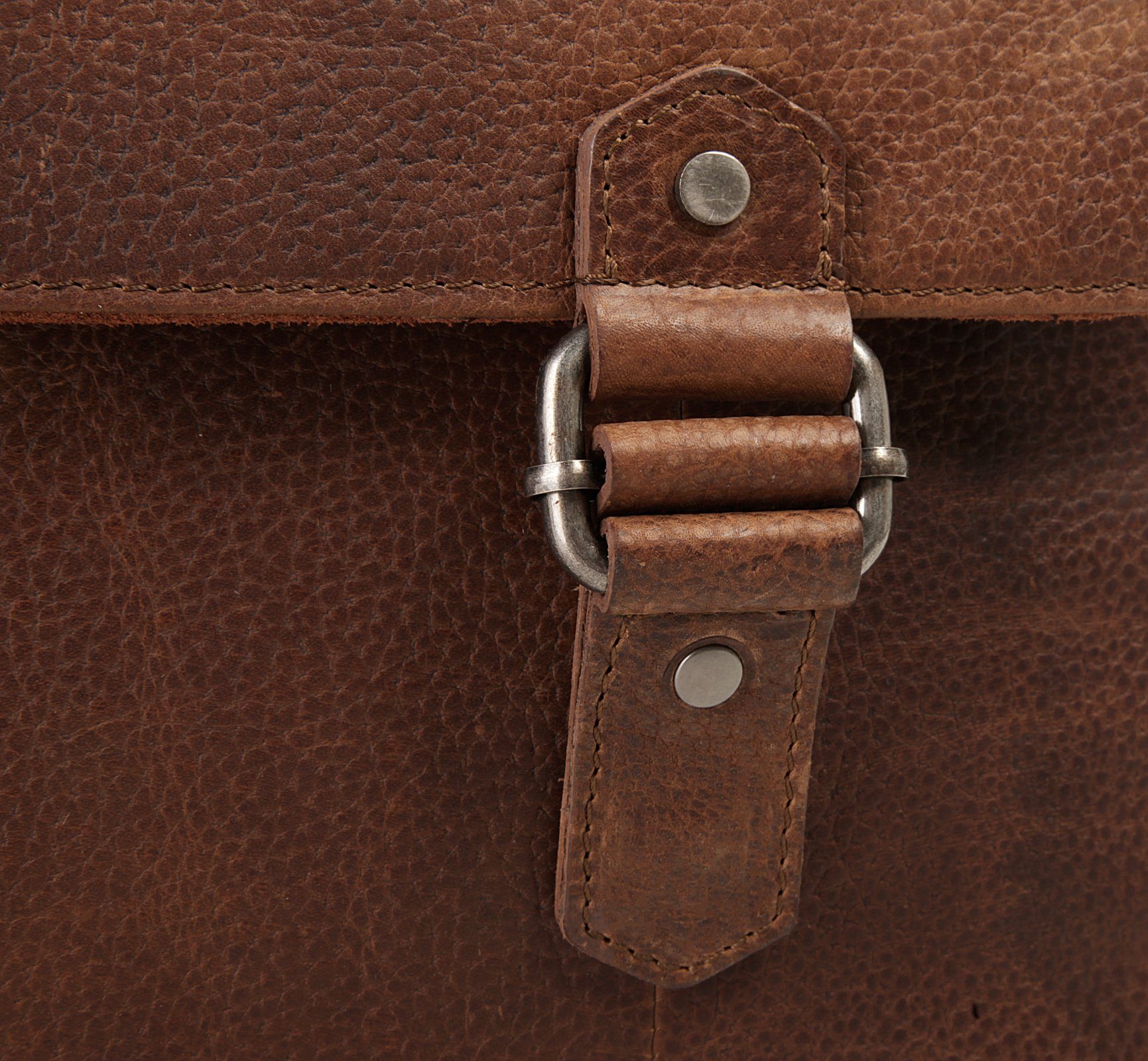 BODENSCHATZ Messenger Bag echt leder