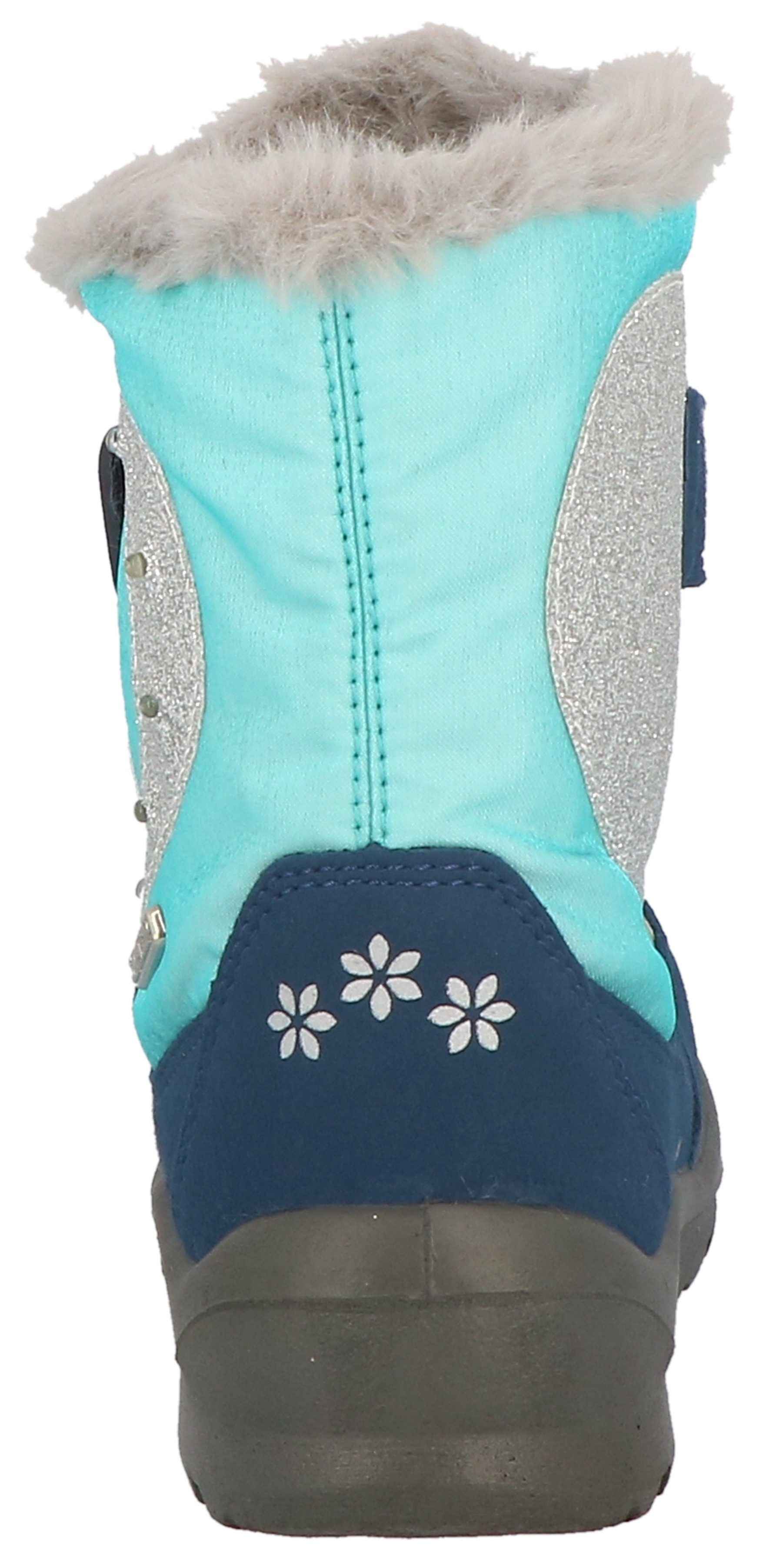 Lurchi Winterlaarzen Kadira-SYMPATEX lichtgevende schoen , winterlaarzen met glitters, maat sjabloon te downloaden