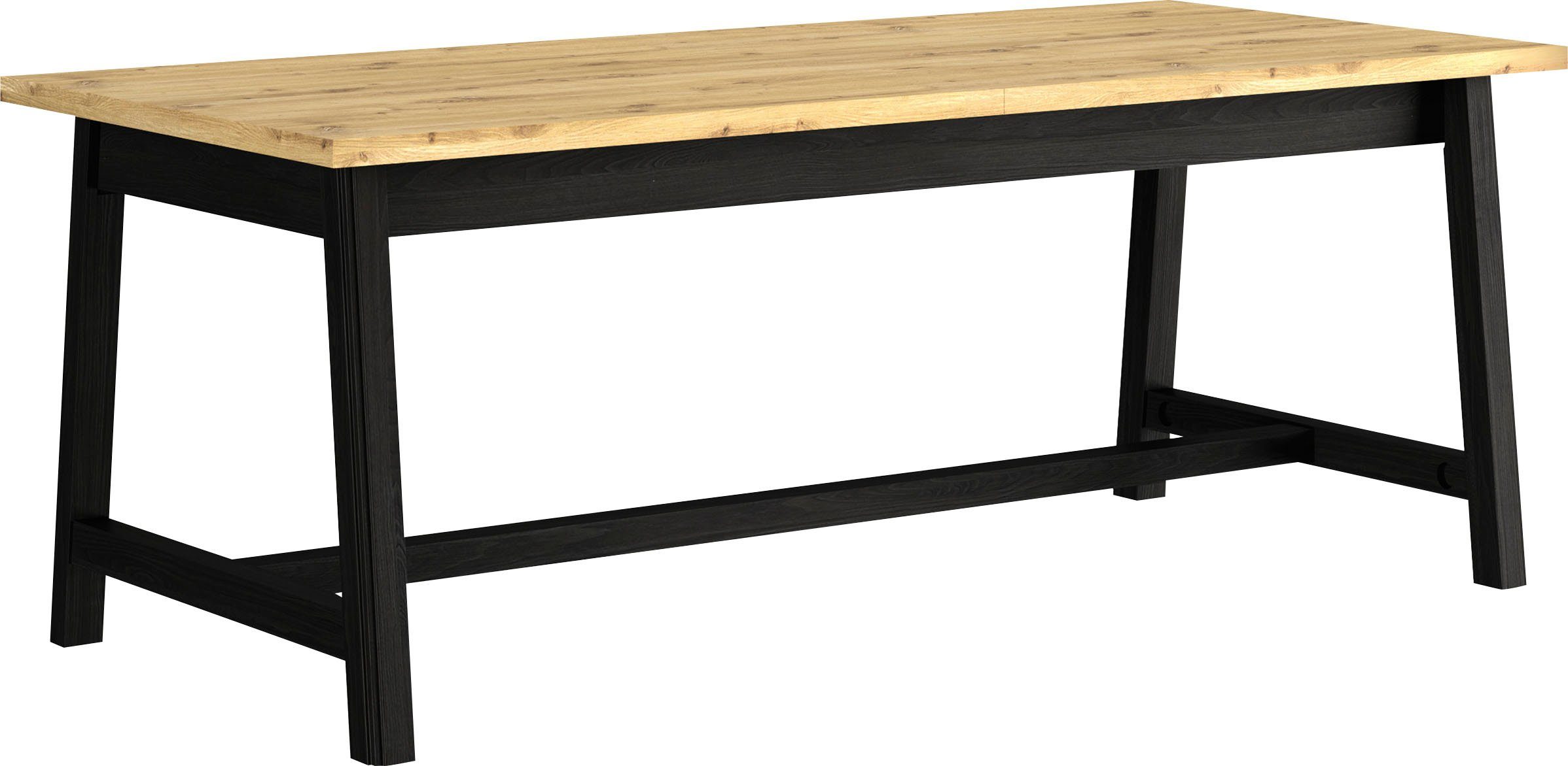 Gami Eettafel Sequoia Woonkamer - collectie in landelijke stijl en industrieel decor (1 stuk)