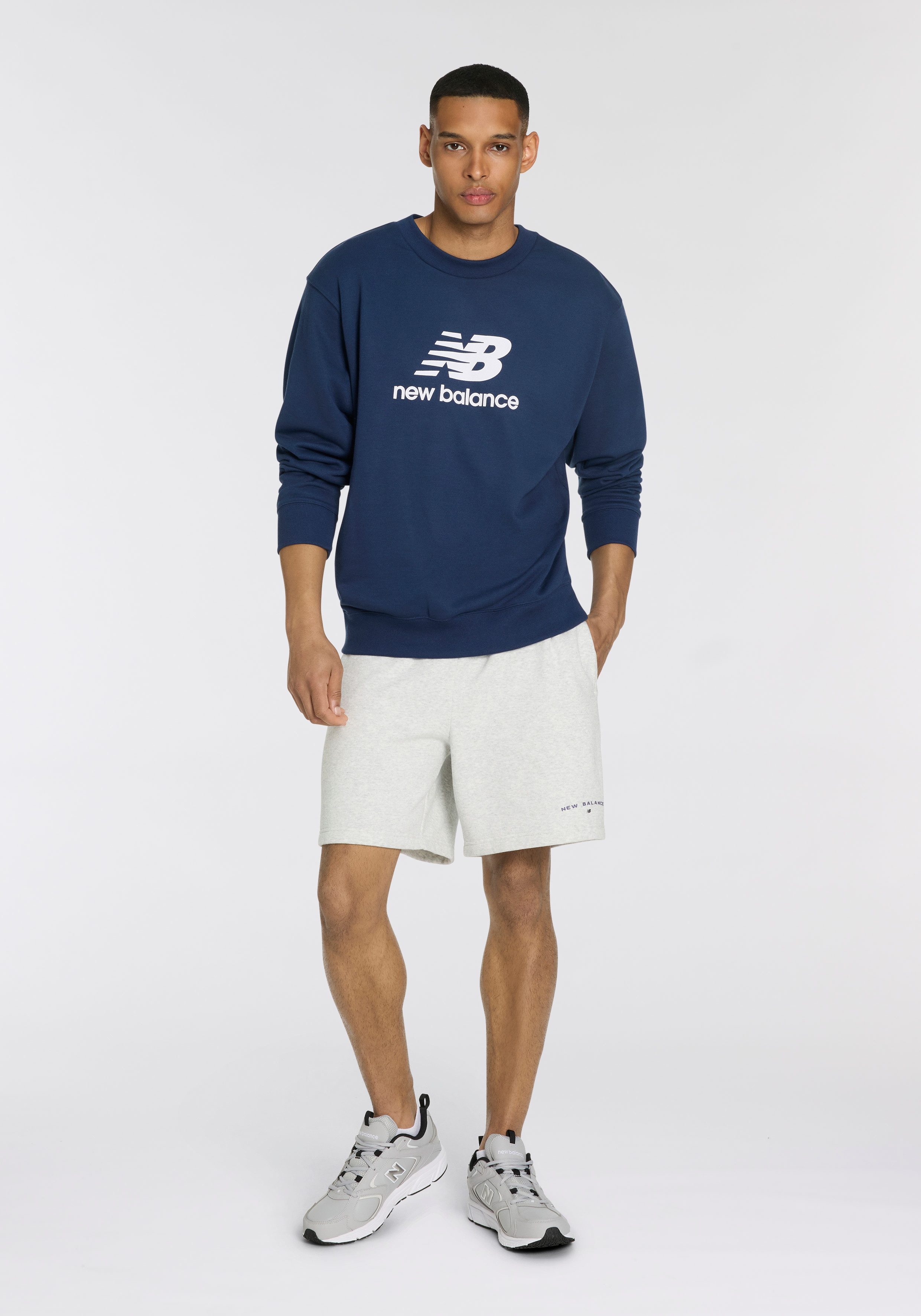 New Balance Sweatshirt SPORT ESSENTIALS FRENCH TERRY LOGO CREW