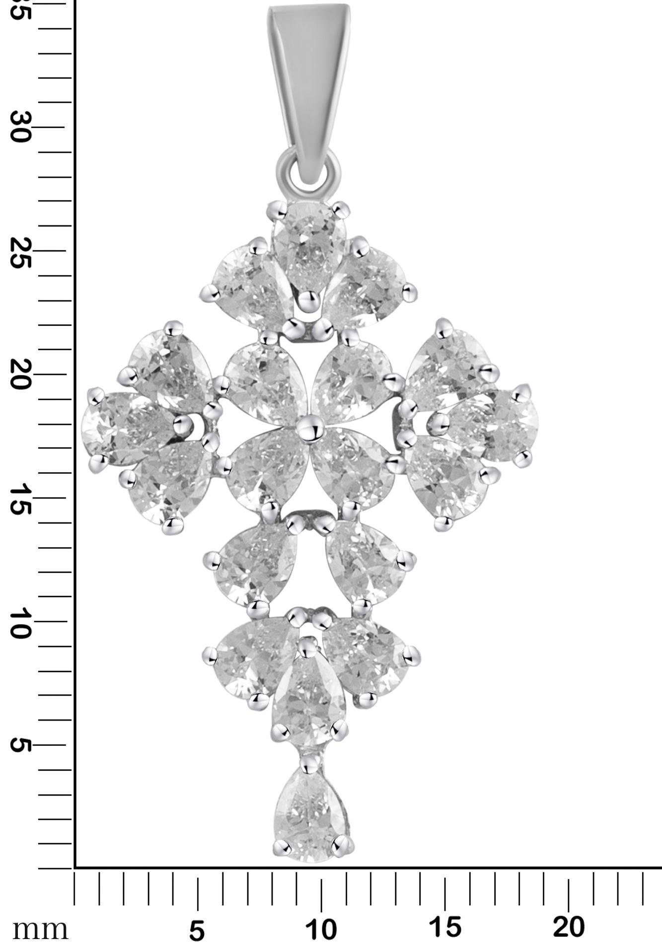 Firetti Kettinghanger Sieraad cadeau zilver 925 halssieraad hanger kruis