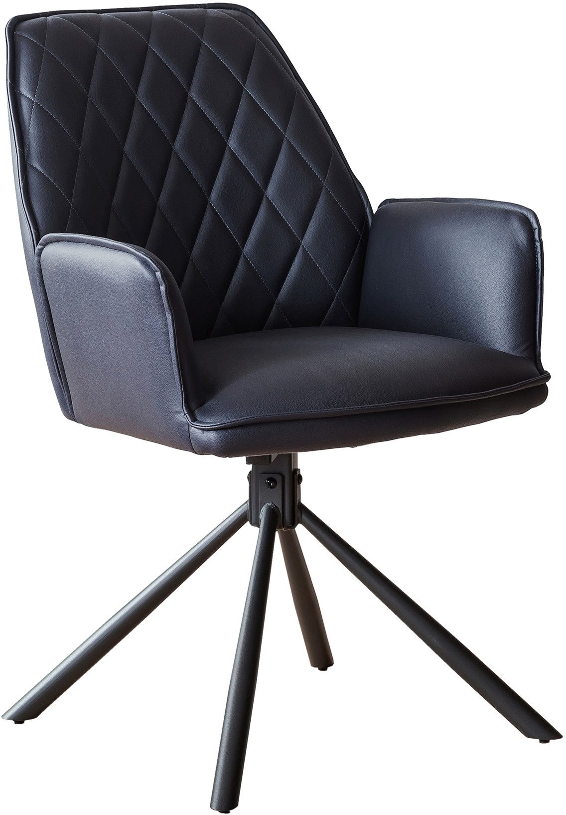 SalesFever Eethoek Stoelen met 360 graden draaiplateau onder de zitting (set, 5-delig)